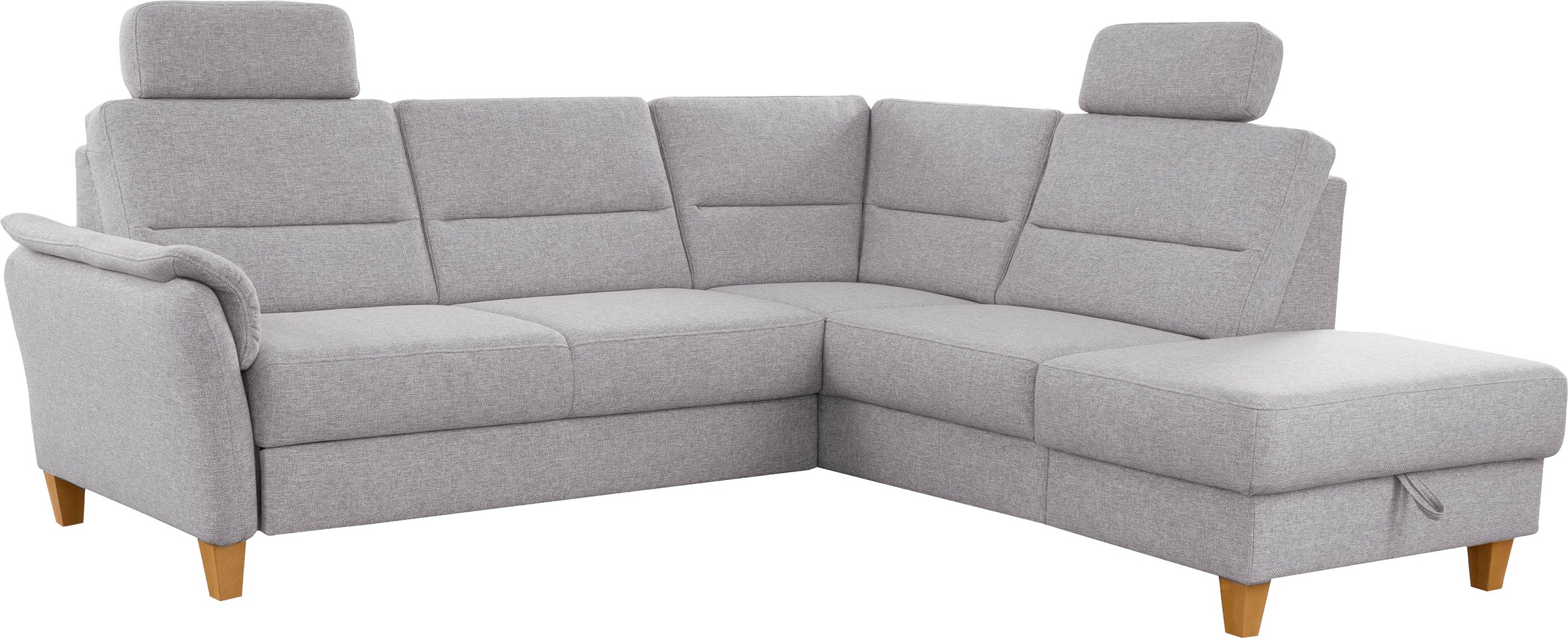 Home affaire Ecksofa »Palmera L-Form«, Federkern, wahlweise mit Bettfunktion und mit/ohne Stauraum