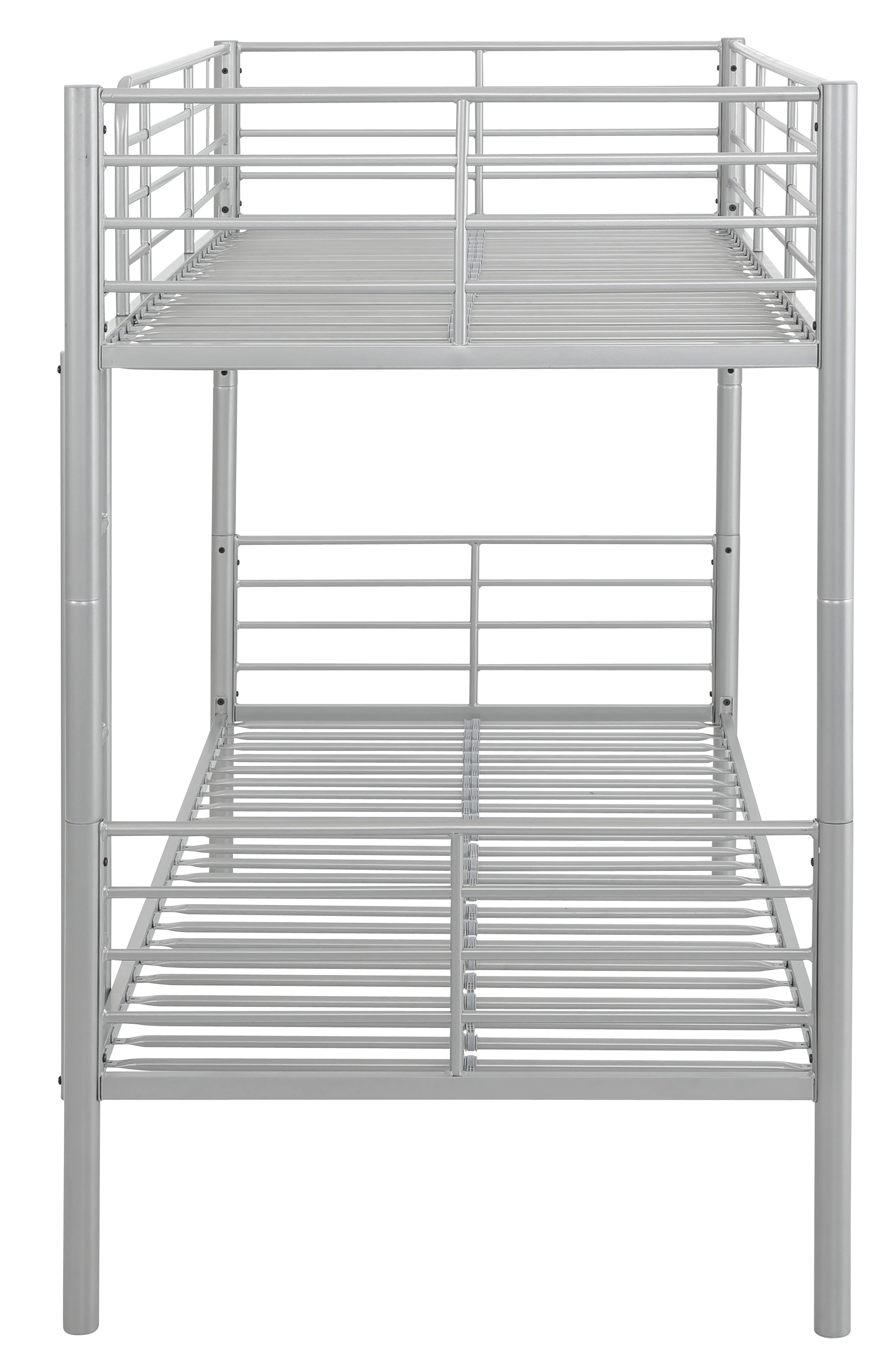 Lüttenhütt Etagenbett »Hayo, Belastbarkeit 250 KG! Metallbett, Stockbett«, (teilbar in 2 Einzelbetten), perfekt für kleine Räume, mehrere Farben, (B/T/H) ca. 208/97/160 cm