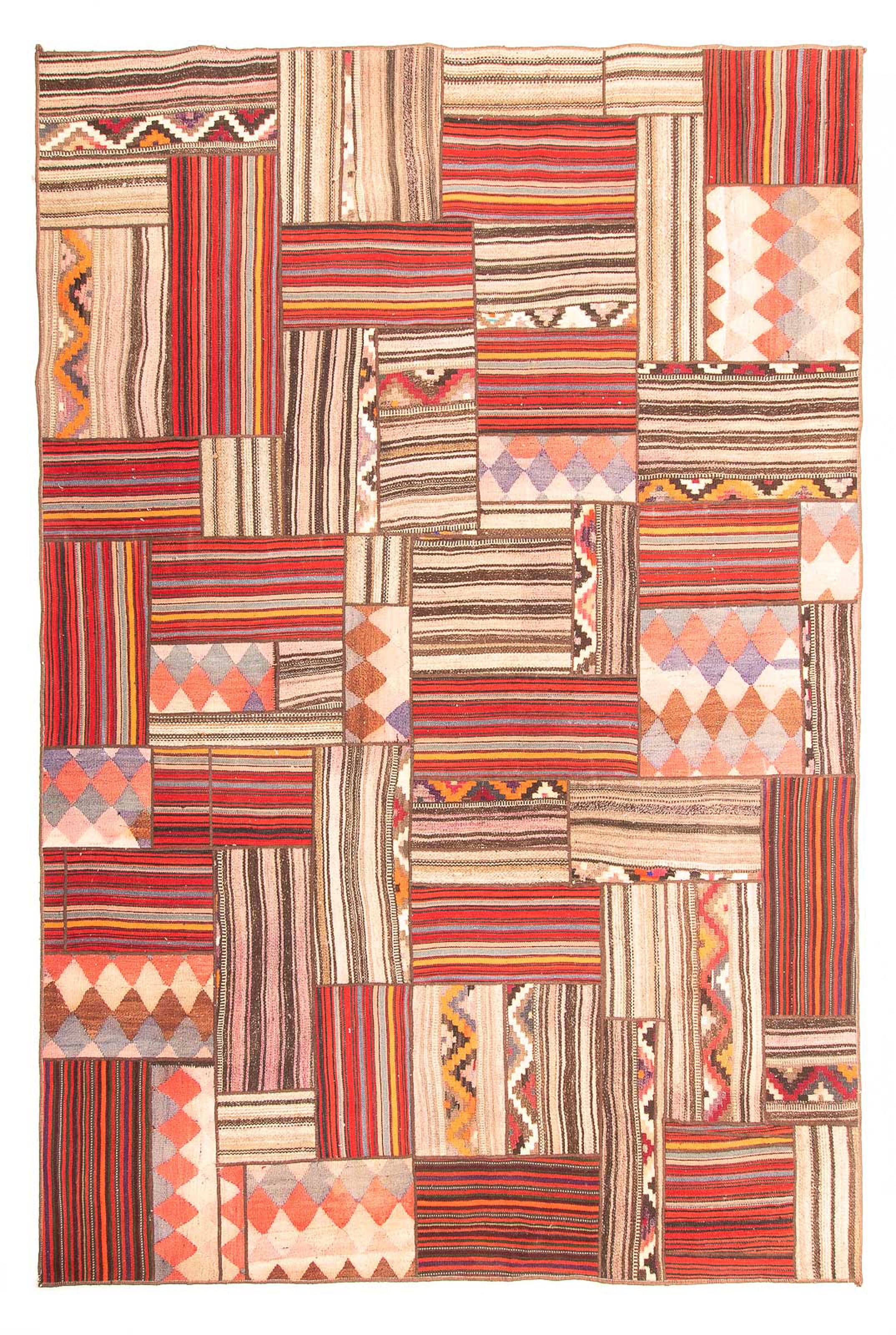 morgenland Teppich »Patchwork - 350 x 250 cm - mehrfarbig«, rechteckig, 7 m günstig online kaufen