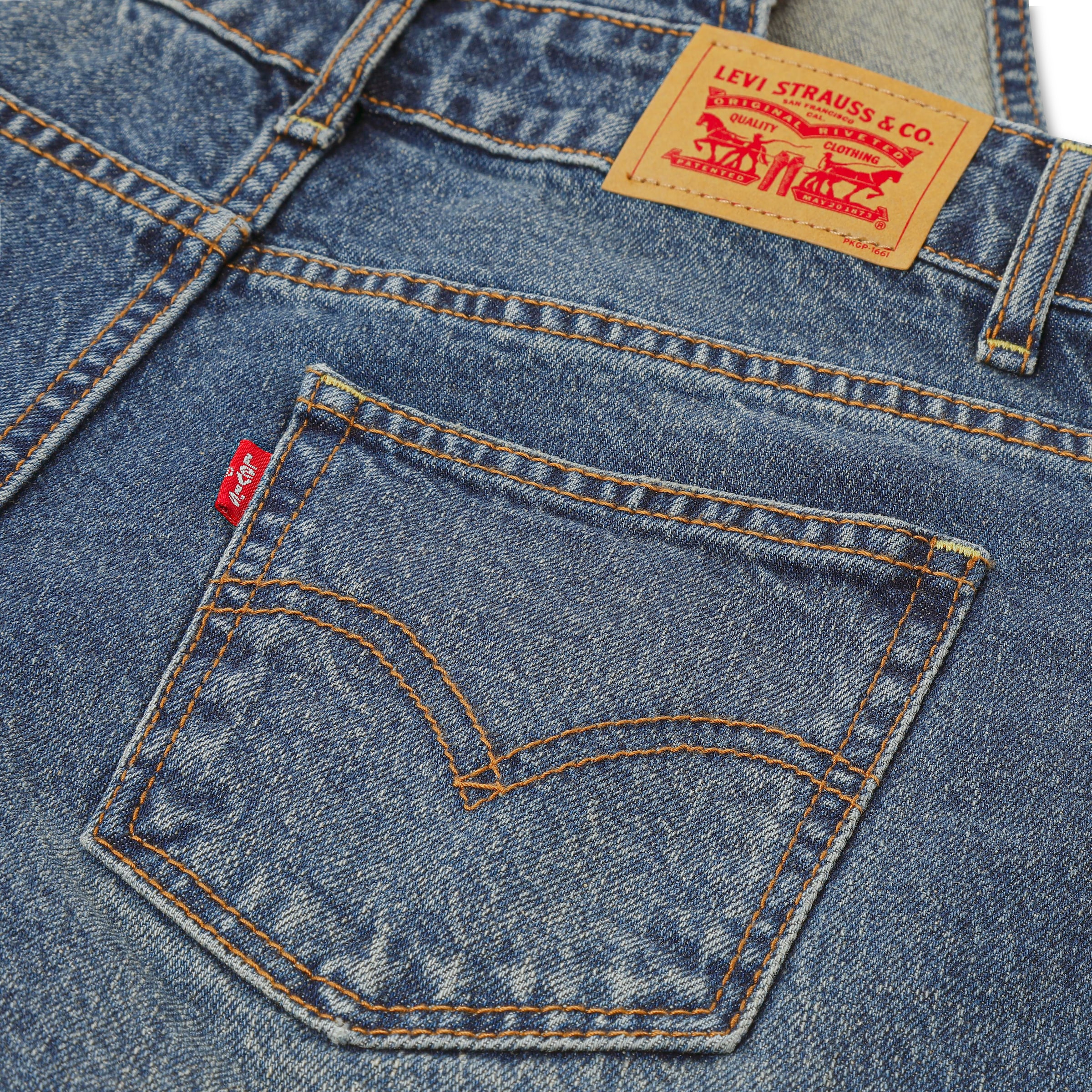 Levi's® Kids Jeanslatzhose »LVG BAGGY BARREL OVERALL« for GIRLS