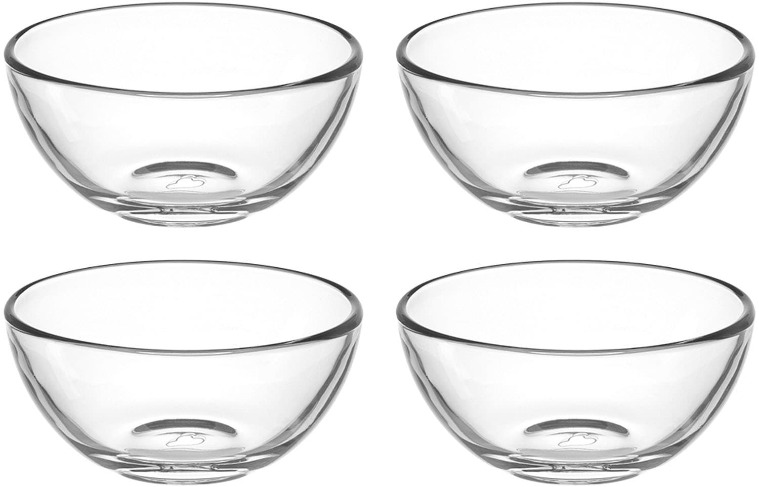 Schale »CUCINA, 4er-Set«, 4 tlg., aus Glas, Spülmaschinengeeignet