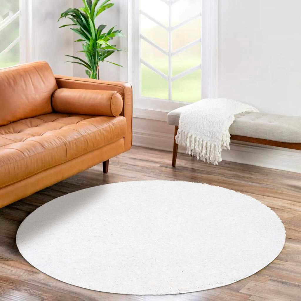 Carpet City Hochflor-Teppich »City Shaggy«, rund, 30 mm Höhe, Teppich Langf günstig online kaufen
