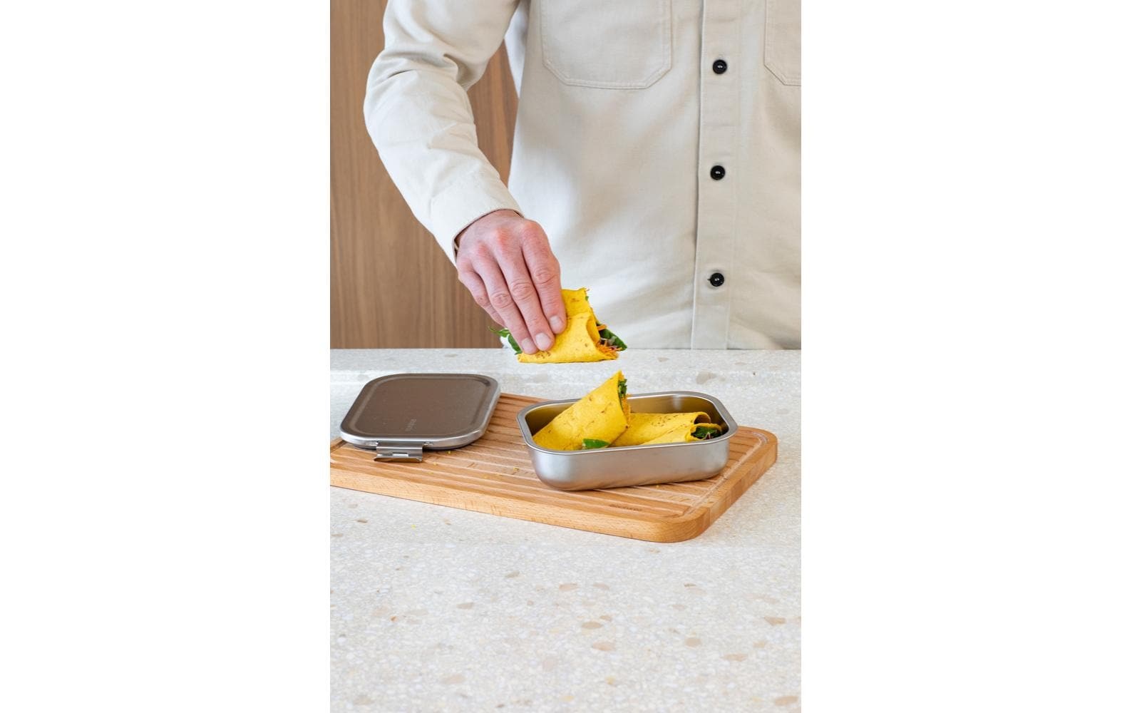 Brabantia Lunchbox »Make & Take 44927 l, Silber«