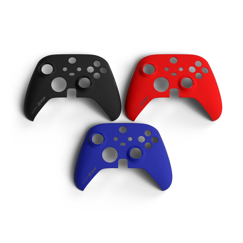 SCUF Gaming Zubehor für Xbox Contoller »Instinct Faceplate Kit - Blue FP, Blue Ring, Blue Hybrid D-Pad«