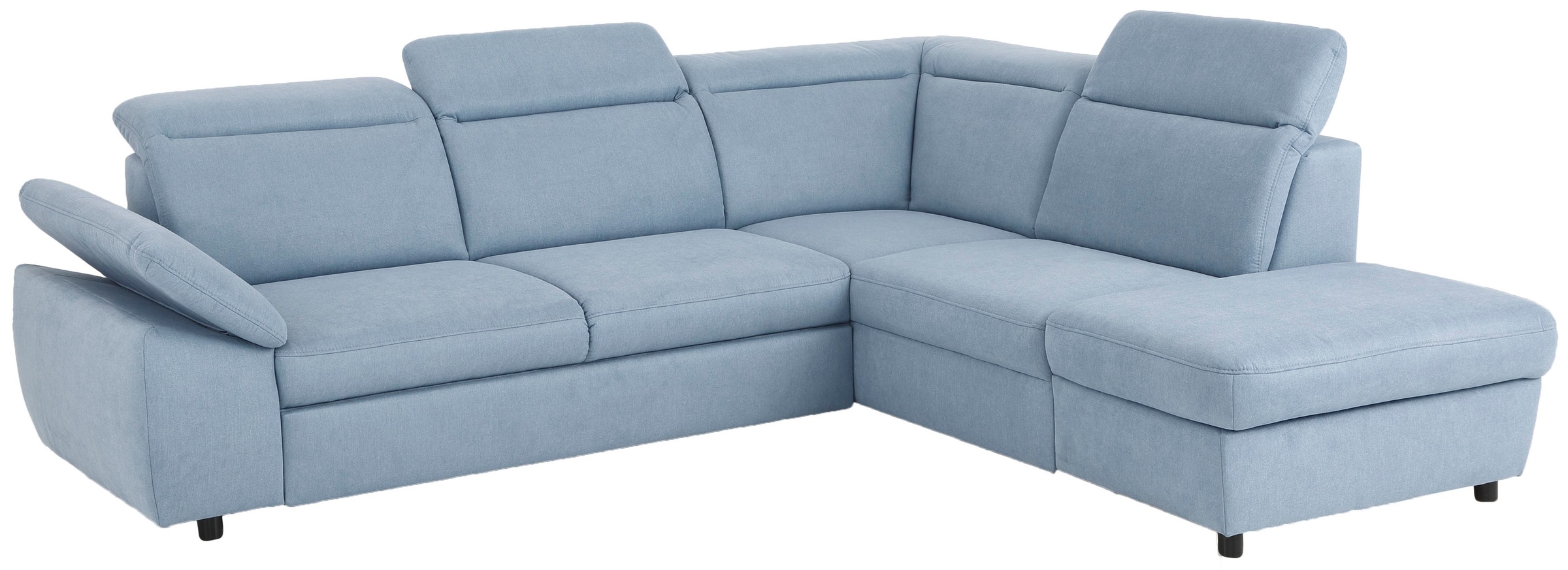 Home affaire Ecksofa »Mauritius L-Form«, mit Ottomane, mit Kopfteil- und Armlehnverstellung