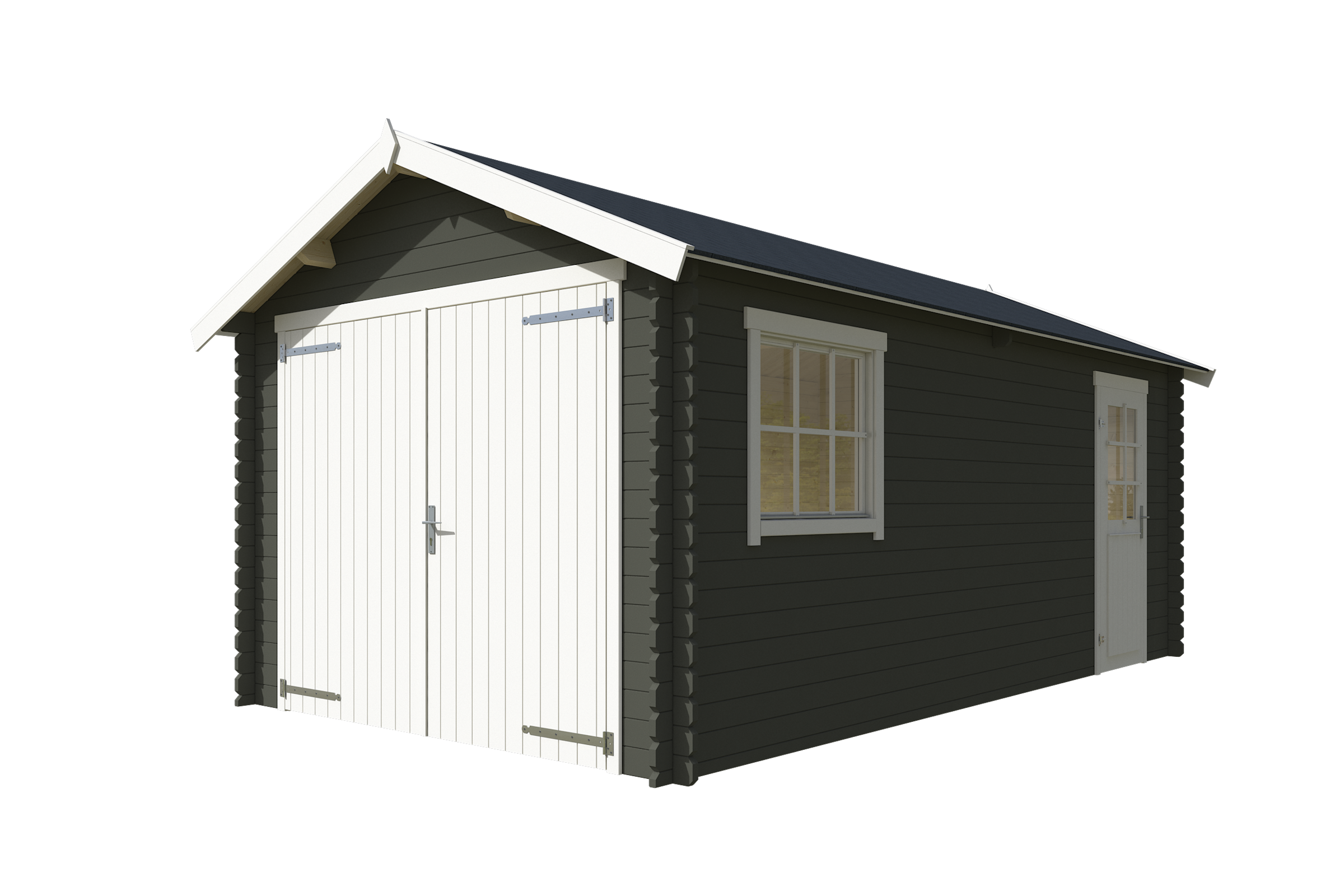 Nordic Holz Garage »Dillon«, BxTxH: 340x580 cm
