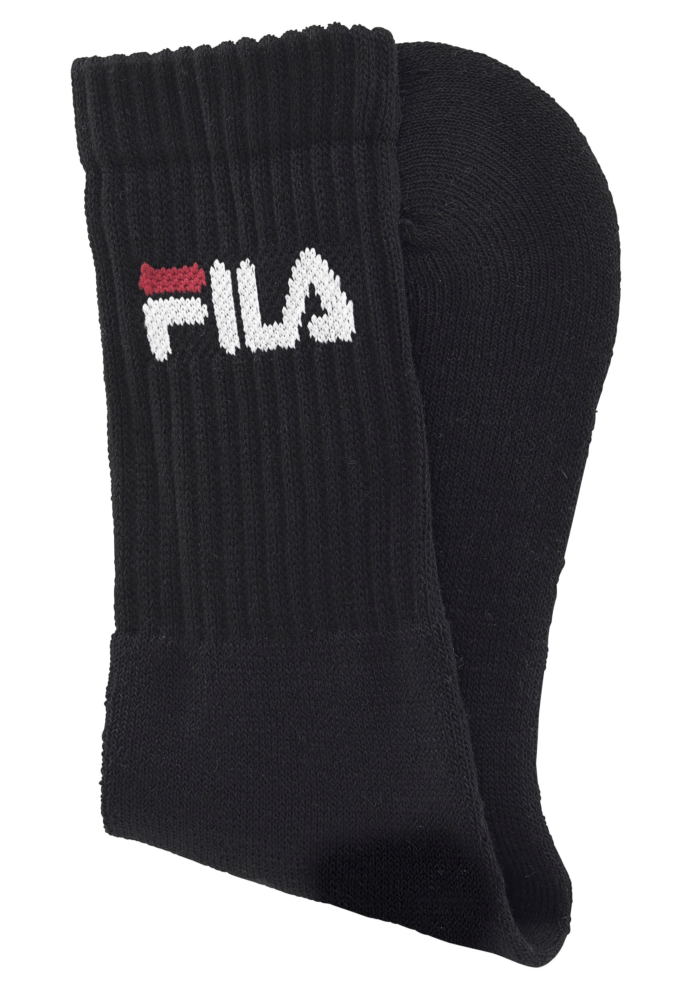 bestellen eingestricktem mit Tennissocken, Paar), Fila jetzt Logo (6