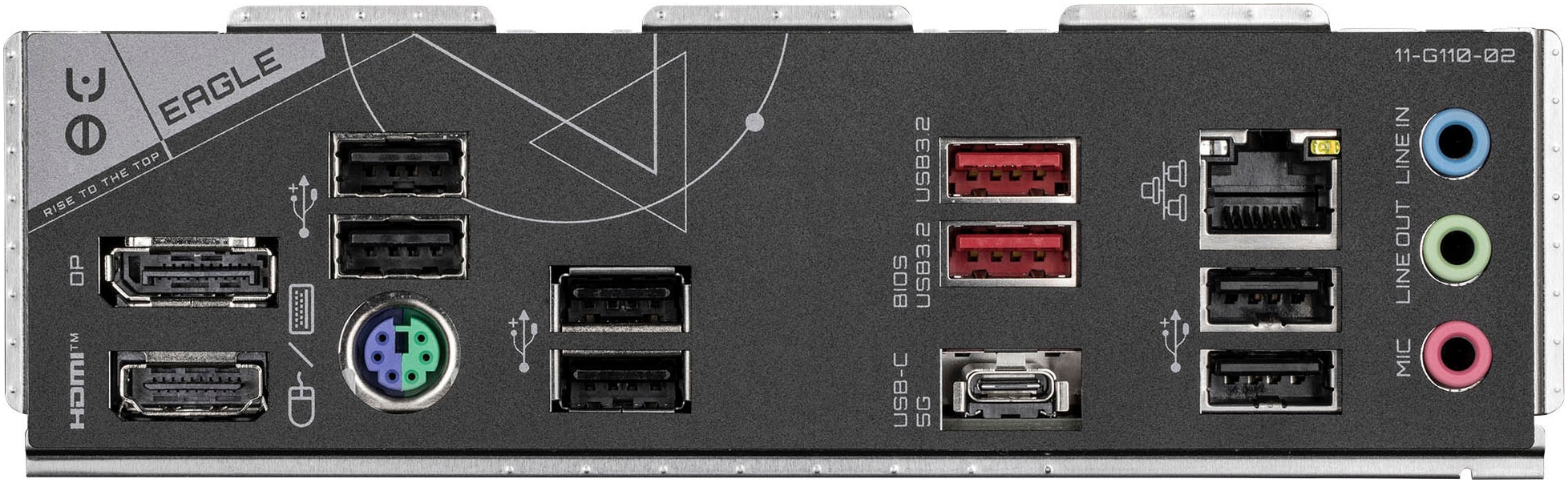 Gigabyte Mainboard »B650 EAGLE Mainboard - AMD Ryzen 9000er-Serie, 12+2+2 Phasen VRM, bis«