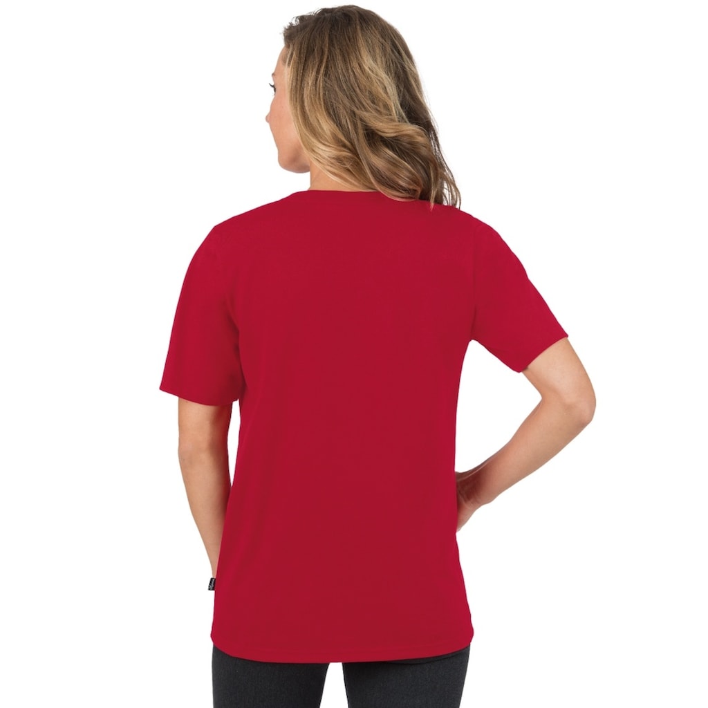 Trigema T-Shirt »TRIGEMA V-Shirt DELUXE«, (1 tlg.)
