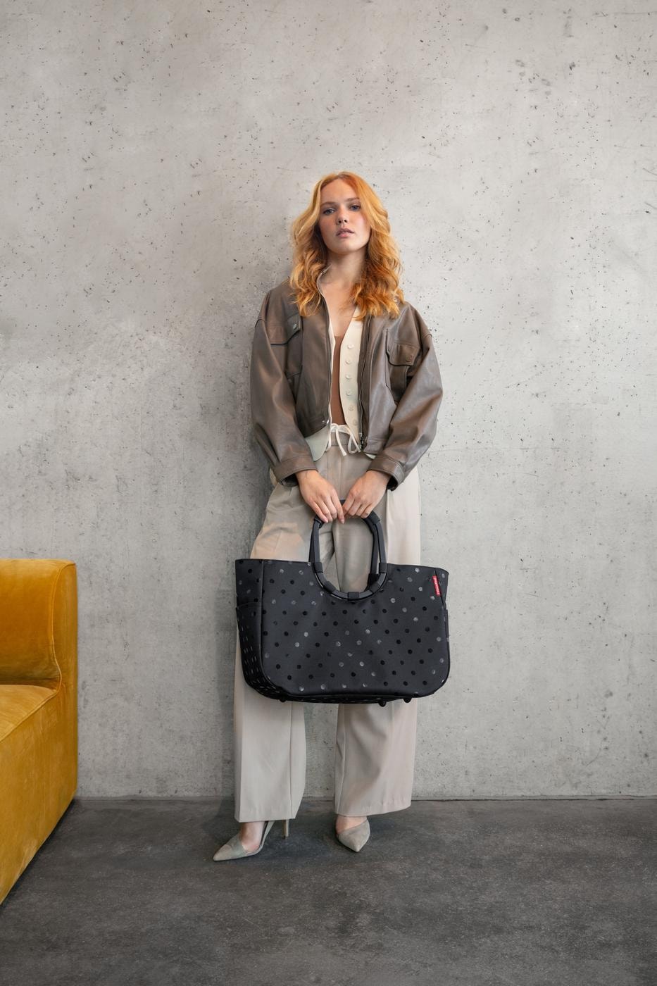 REISENTHEL® Shopper »loopshopper L« gepolsterte Griffe, Standfüße, Reißverschlusstasche, Stecktaschen