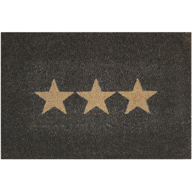 Andiamo Fußmatte »Kokos Star«, rechteckig, Schmutzfangmatte, Motiv Sterne,  In- und Outdoor geeignet bequem und schnell bestellen
