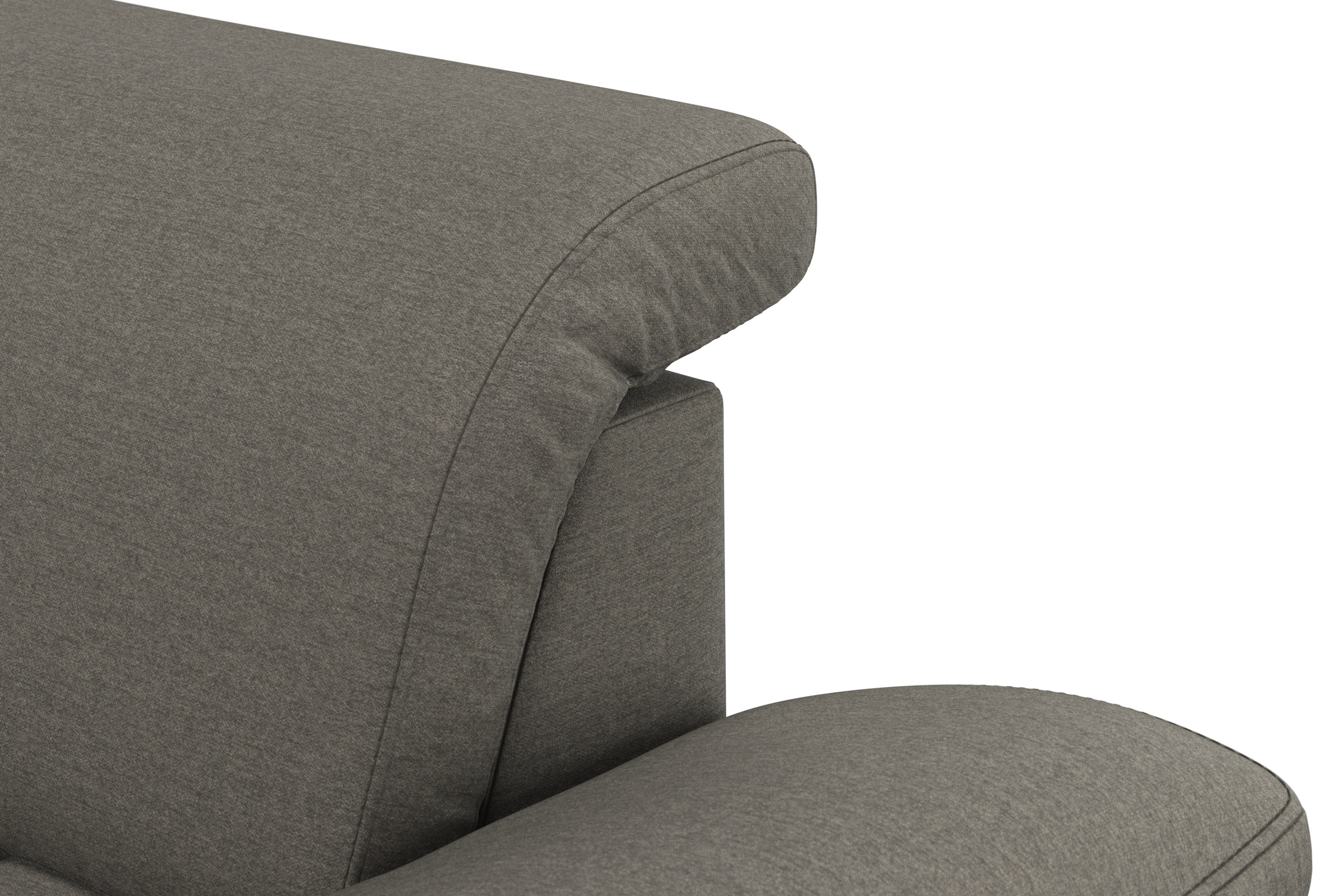 sit&more Ecksofa »Cool L-Form«, wahlweise mit Kopfteilverstellung und Vorziehsitz, motorisch