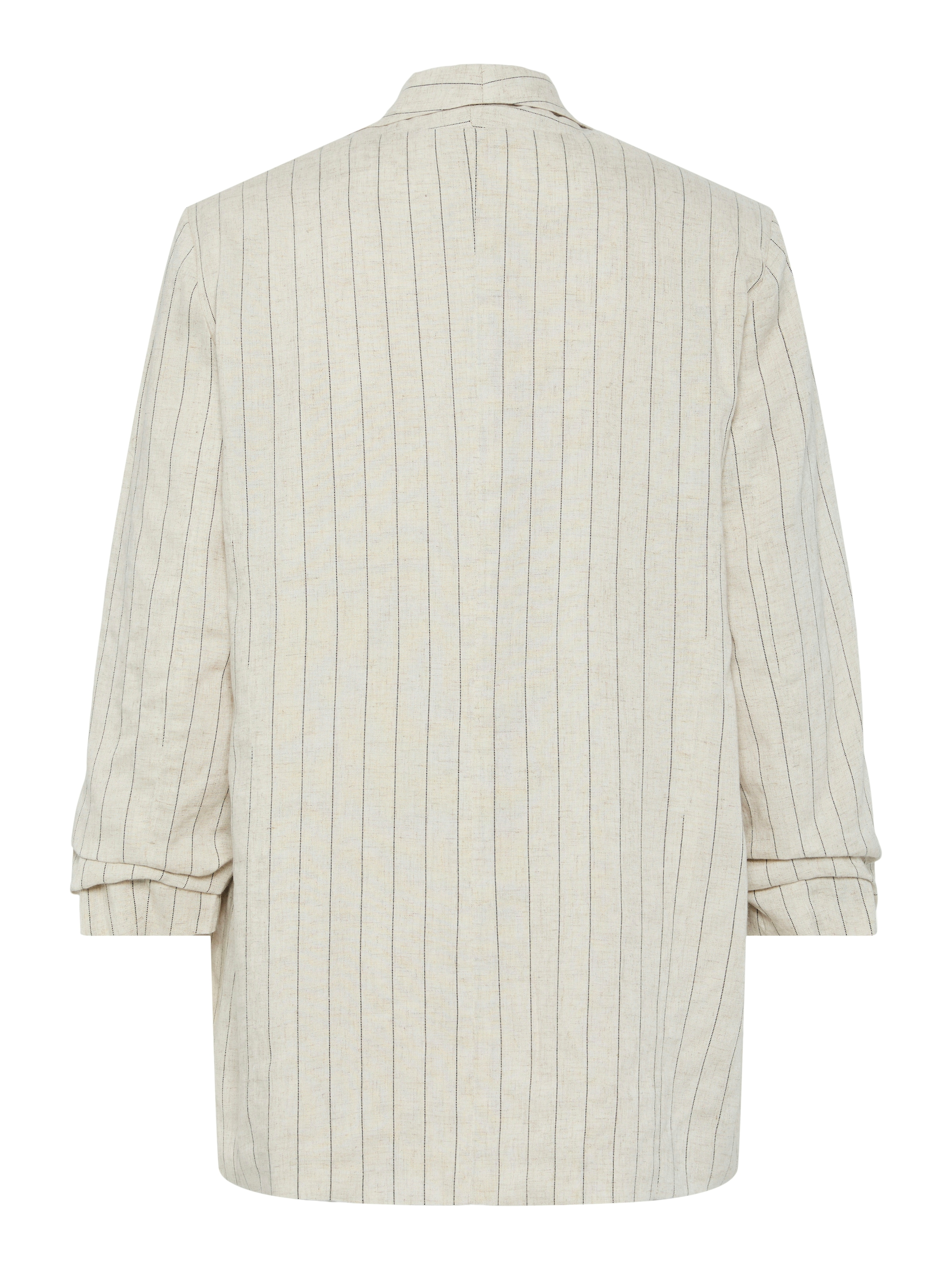 pieces Longblazer »PCPIA BOSELLA BLAZER WVN NOOS«, mit Leinen