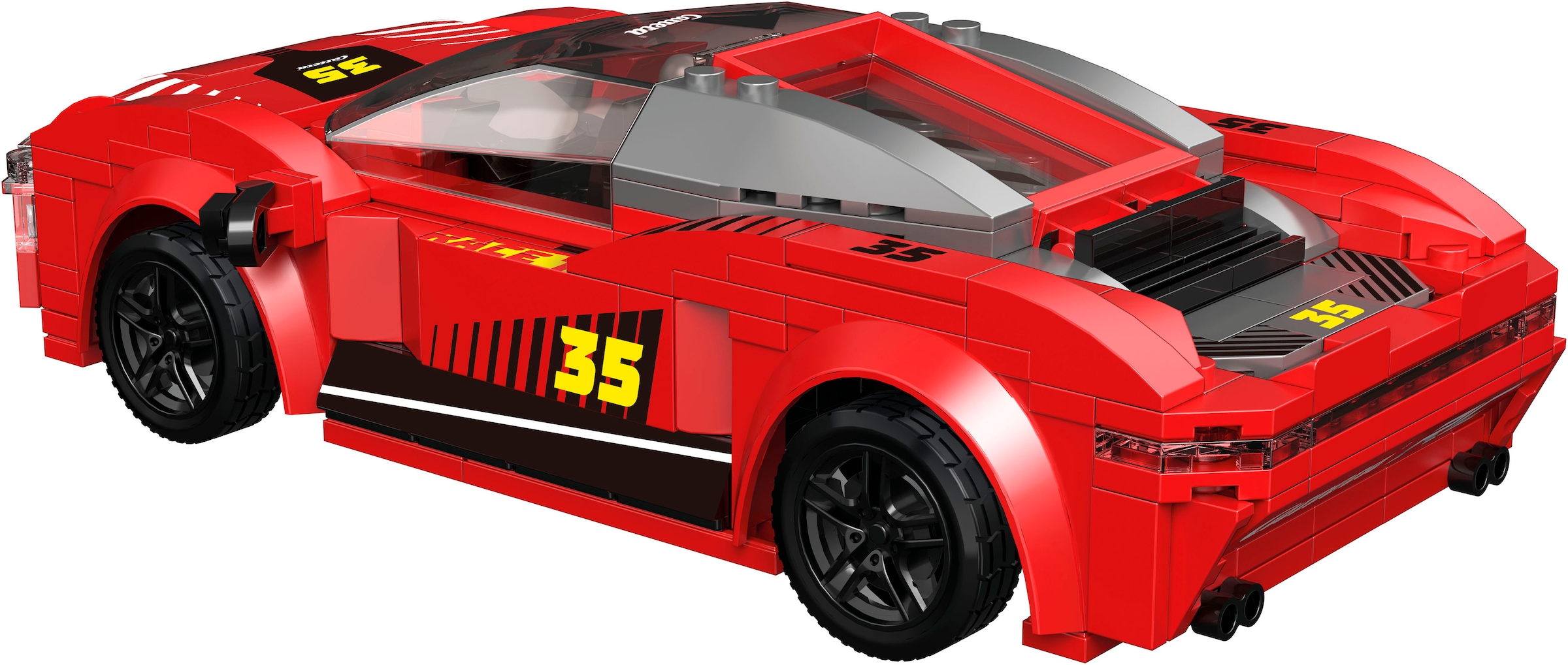 Carrera® RC-Auto »Carrera® RC Constructions Racer, 2,4 GHz«, Ferngesteuertes Auto zum Selberbauen