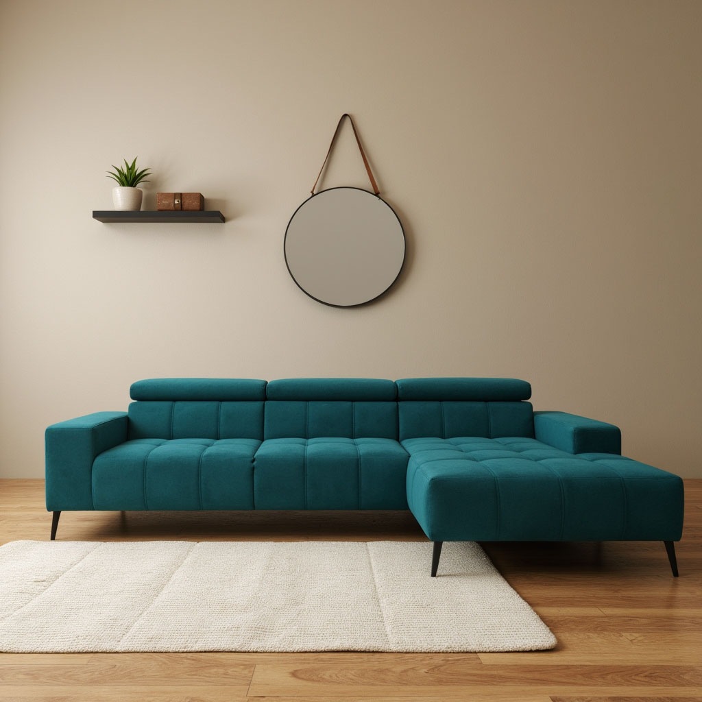 DOMO collection Ecksofa »Trento L-Form, mit Kufenfuß oder Einzelfuß«, wahlw günstig online kaufen
