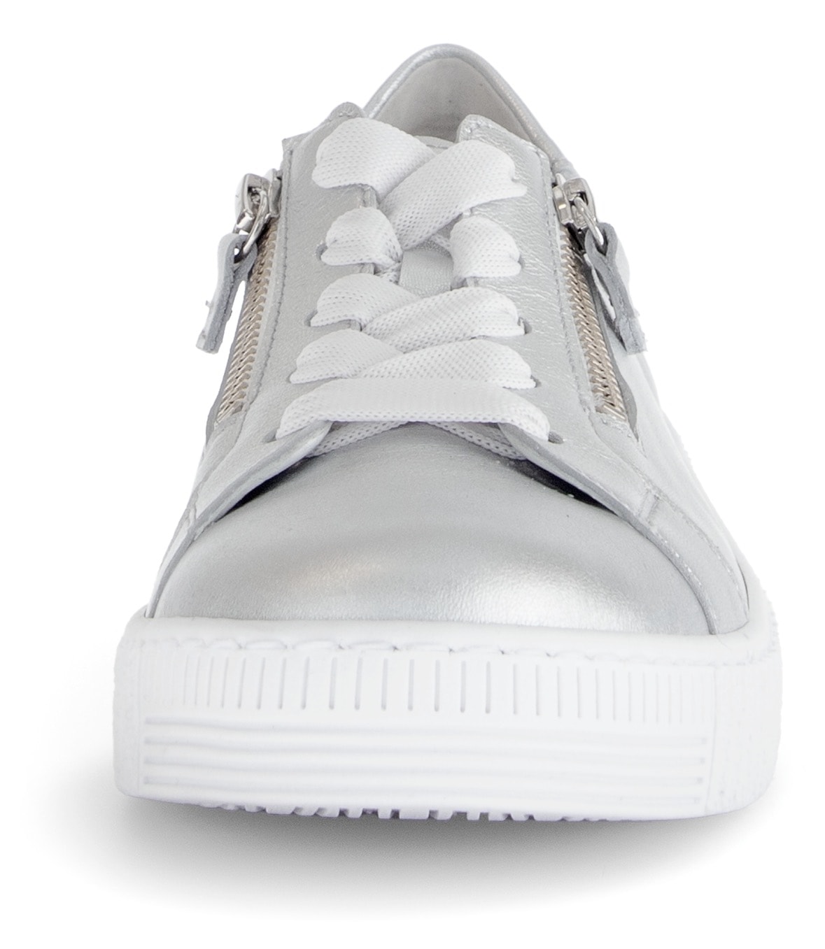 Gabor Plateausneaker, Freizeitschuh, Halbschuh, Schnürschuh mit dezenten Ziernähten