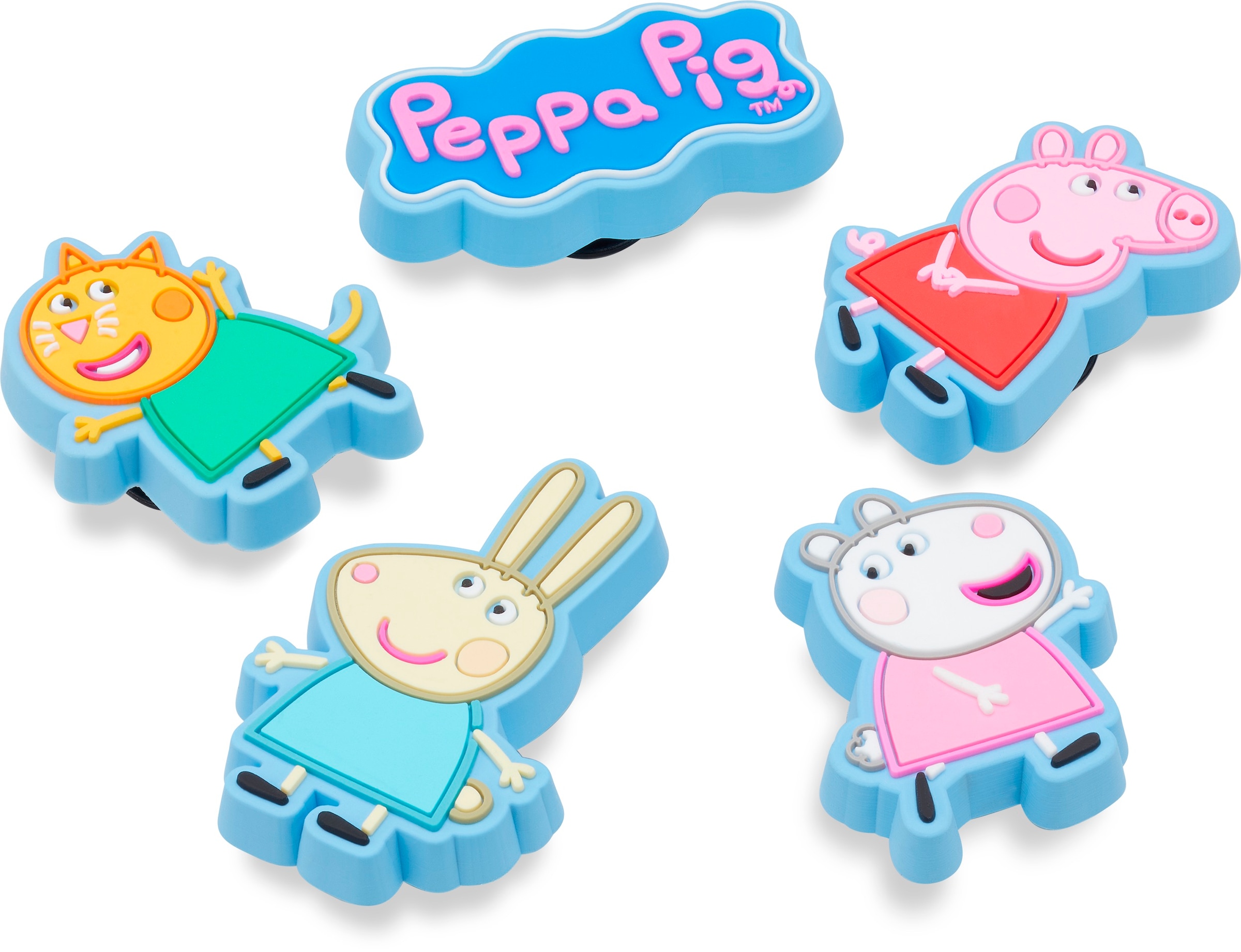 Crocs Schuhanstecker »Jibbitz™ Peppa Pig« Set, Kein Spielzeug. Nicht für Kinder unter 3 Jahren geeignet, 5 Stk. , Charm, Anstecker für Crocs Schuhe