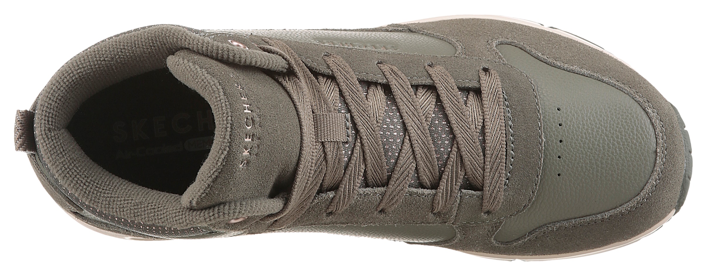 Skechers Keilsneaker »UNO-STACRE SHINE«, High Top Sneaker, Schnürboots mit Luftkammern Sohle