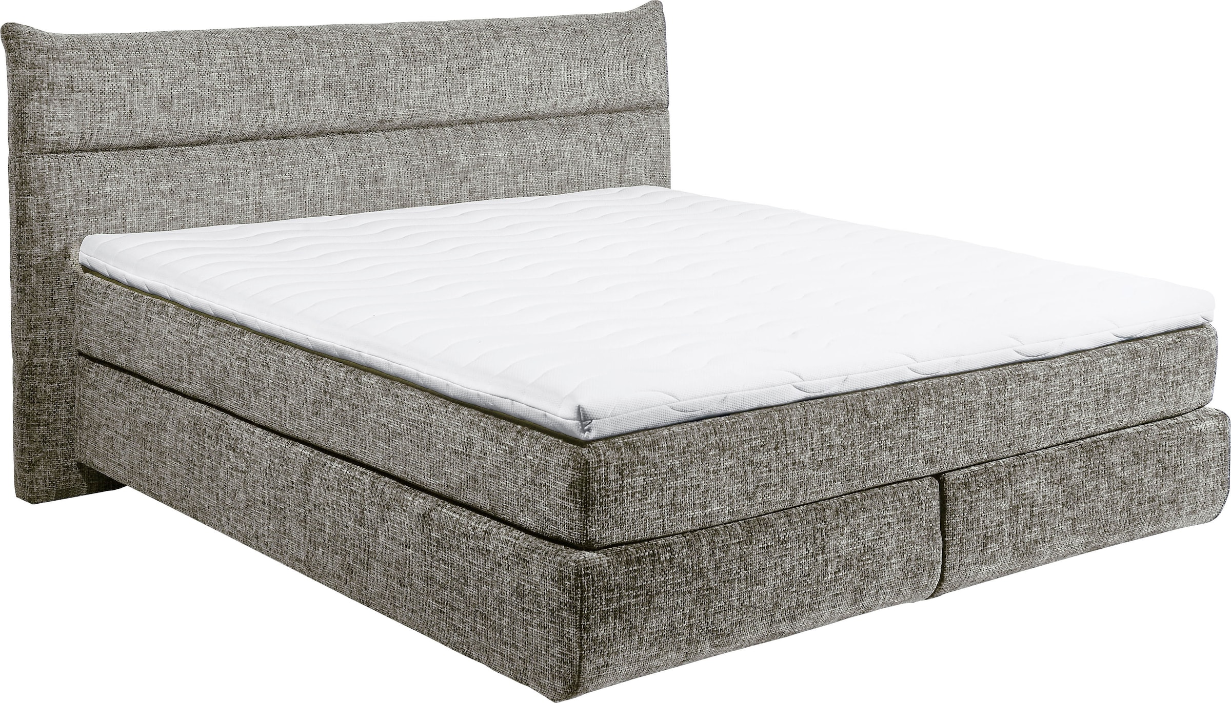 ED EXCITING DESIGN Boxspringbett »Zandvoort«, mit Wendematratze, 180x200cm