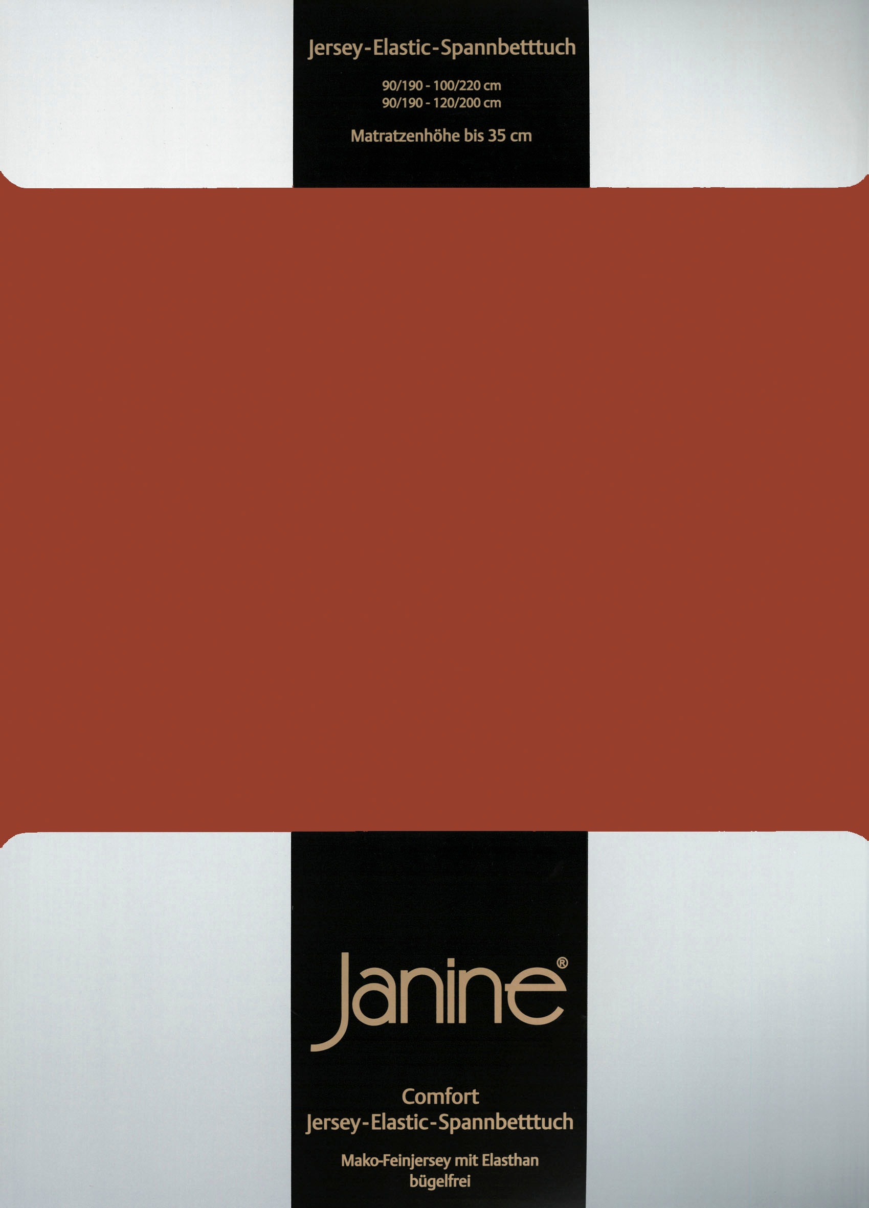 Janine Janine Spannbetttuch Elastic-Jersey 5002 lavendel (525) Größe:  150x günstig online kaufen