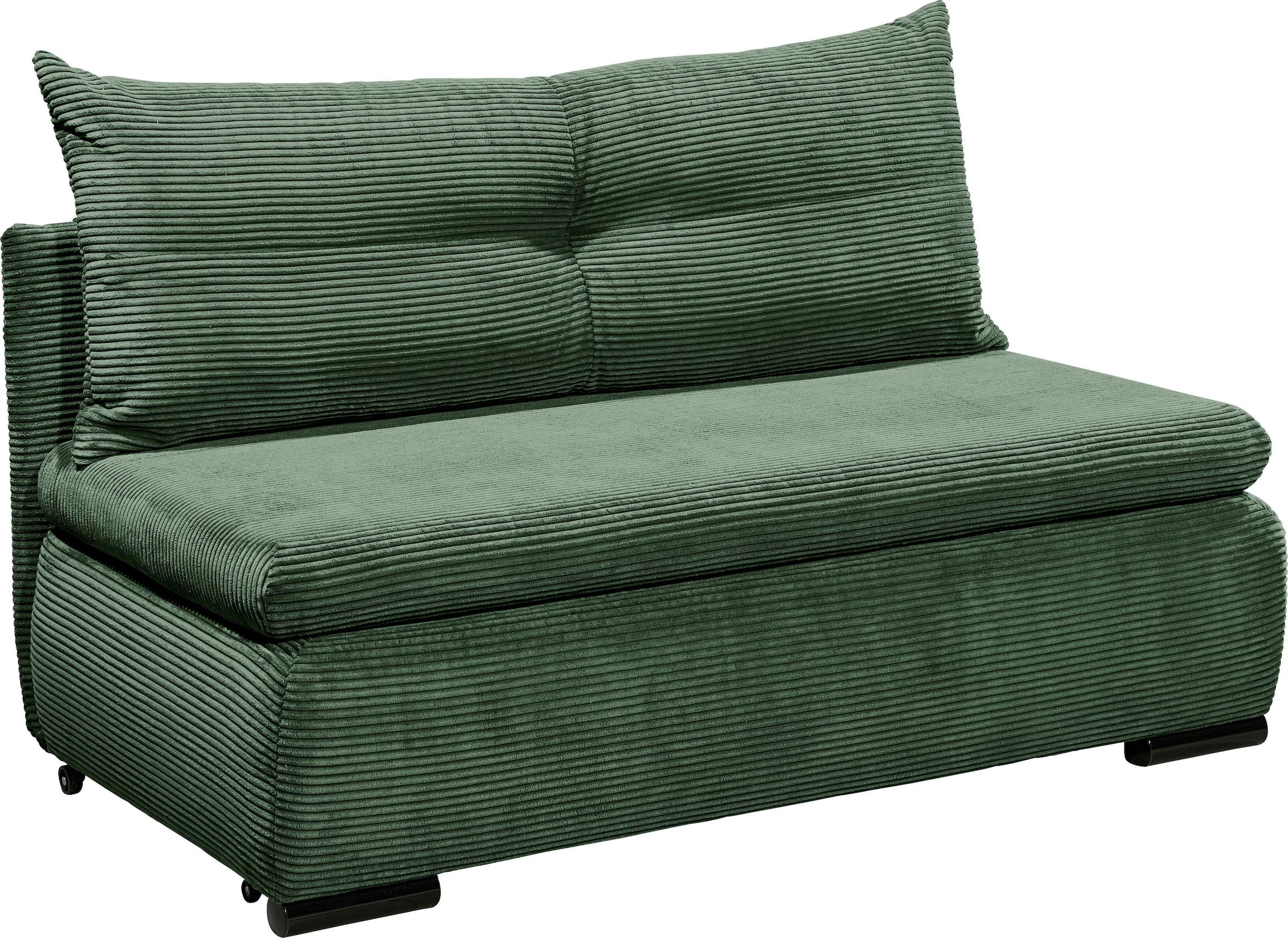 ED EXCITING DESIGN Schlafsofa »Charlie«, Schlafsessel mit Bettkasten & 1 Rückenkissen