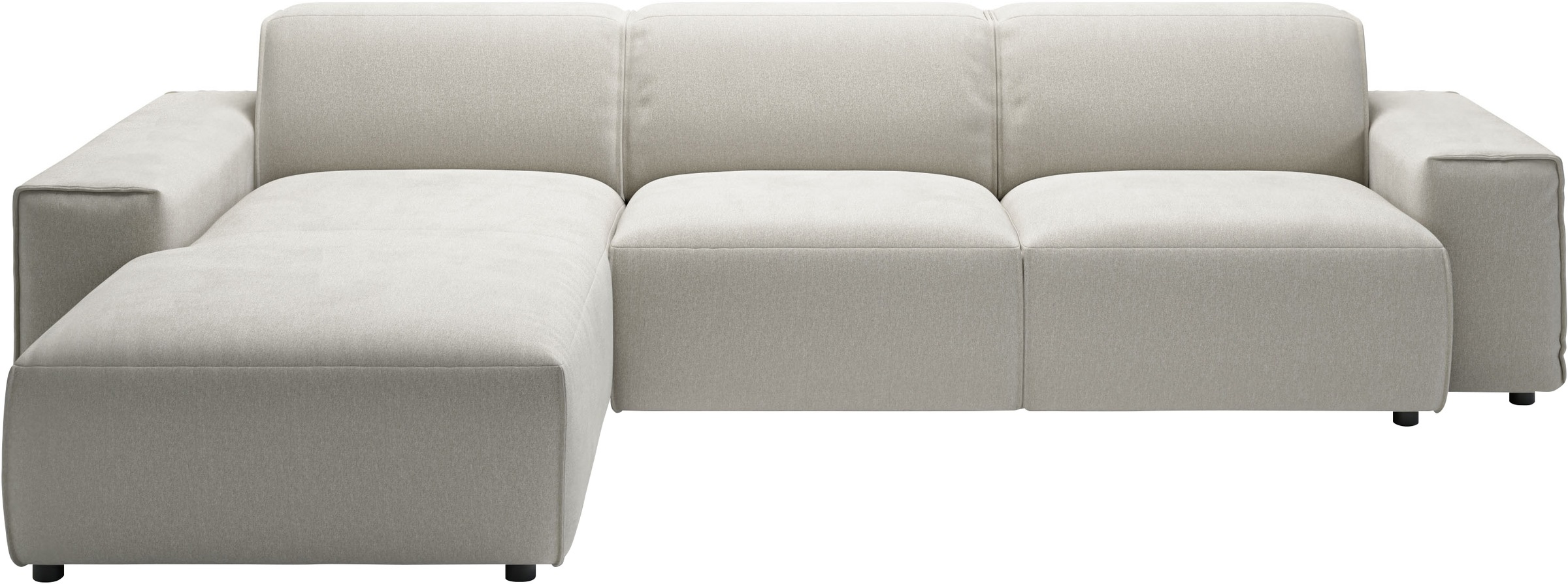 andas Ecksofa »Glimminge auch in Breitcord, Feincord, Bouclé + Easy care-Bezug«, L-Form, Breite 294, Zierkissen