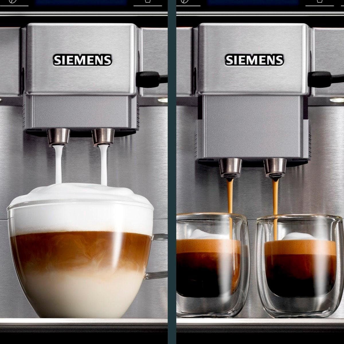 SIEMENS Kaffeevollautomat 1,7l EQ.6 auf TE657503DE, Scheibenmahlwerk kaufen plus Rechnung Tank, s700