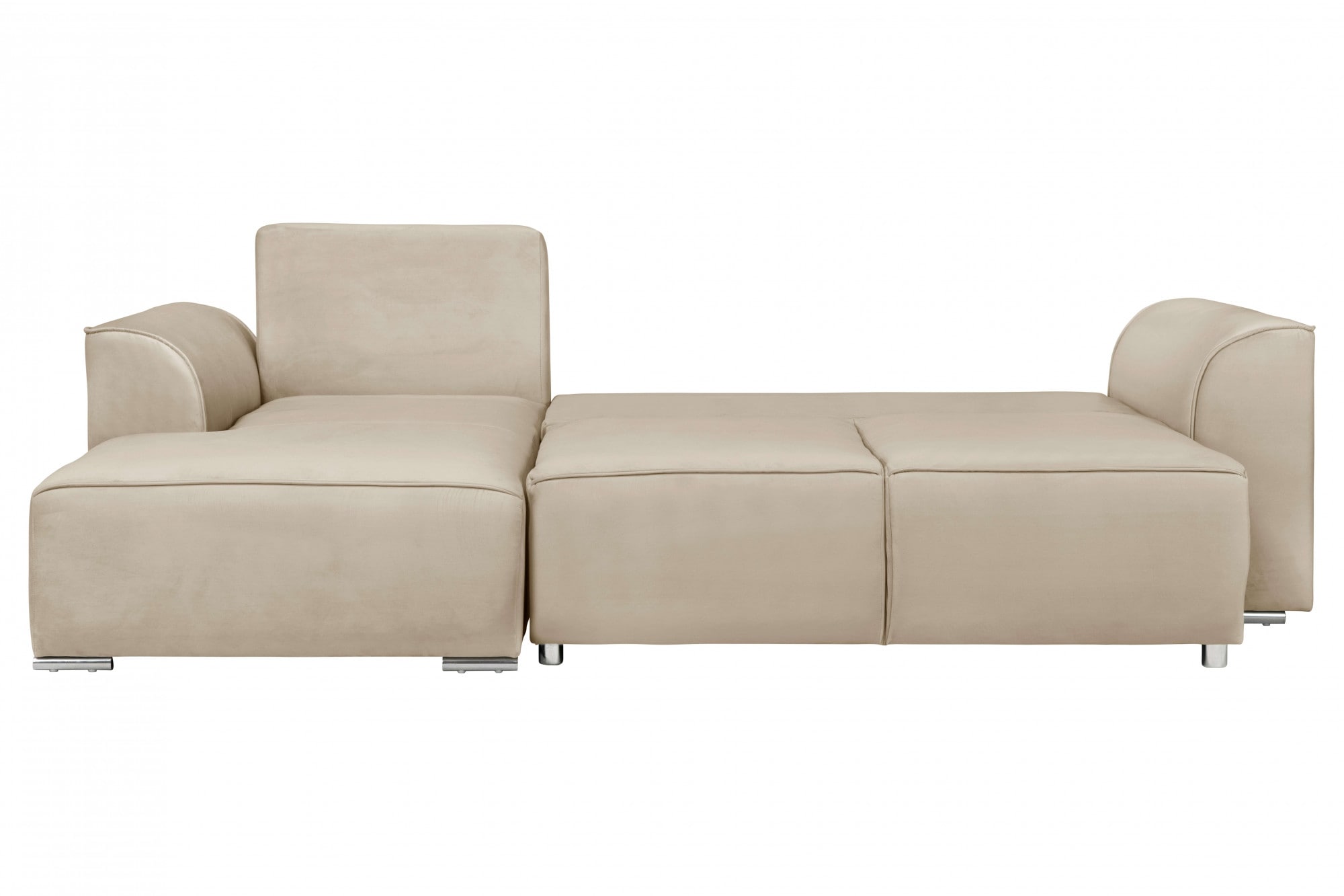 INOSIGN Ecksofa »BEATRICE optionale Schlafsofa mit Bettkasten, B/T/H: 265/170/86 cm«, L-Form, wahlweise auch mit Bettfunktion und Bettkasten