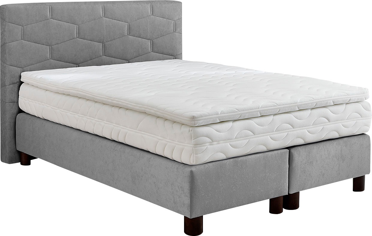 Westfalia Schlafkomfort Boxspringbett wahlweise mit Topper günstig online kaufen