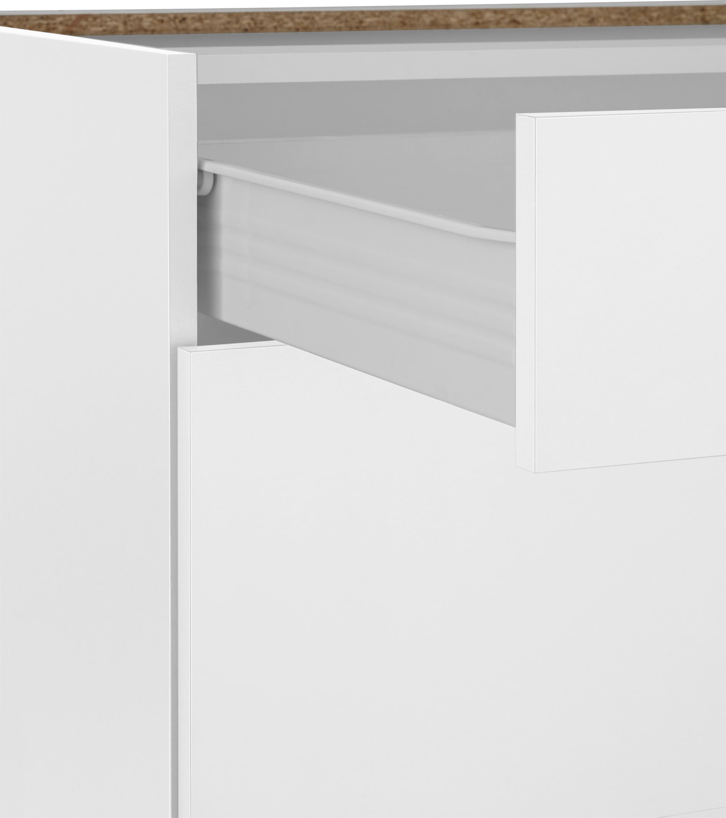 wiho Küchen Unterschrank »Unna«, 90 cm breit, mit 2 großen Auszügen, ohne Arbeitsplatte