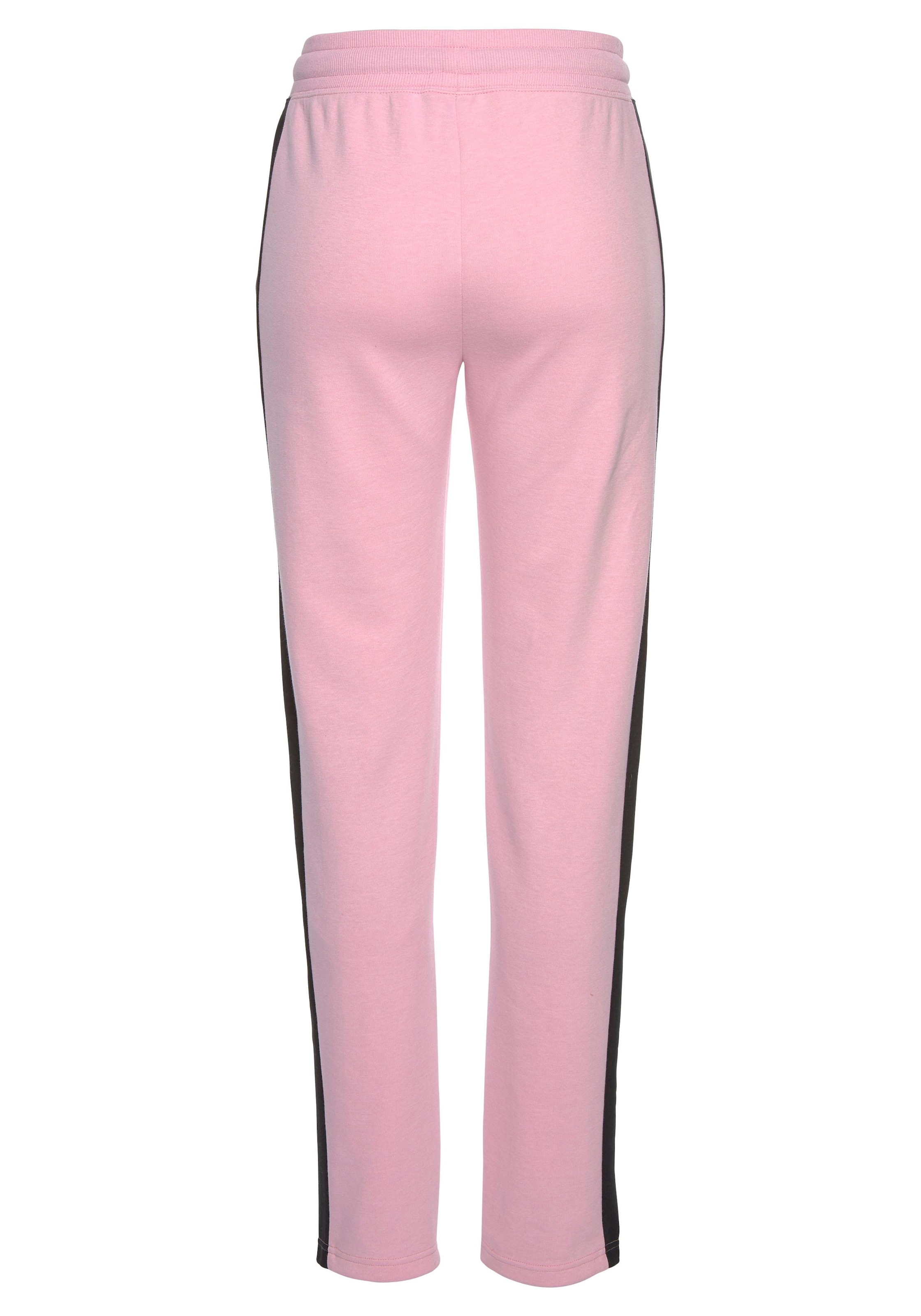 Bench. Loungewear Loungehose, mit Seitenstreifen und geradem Bein, Loungewear
