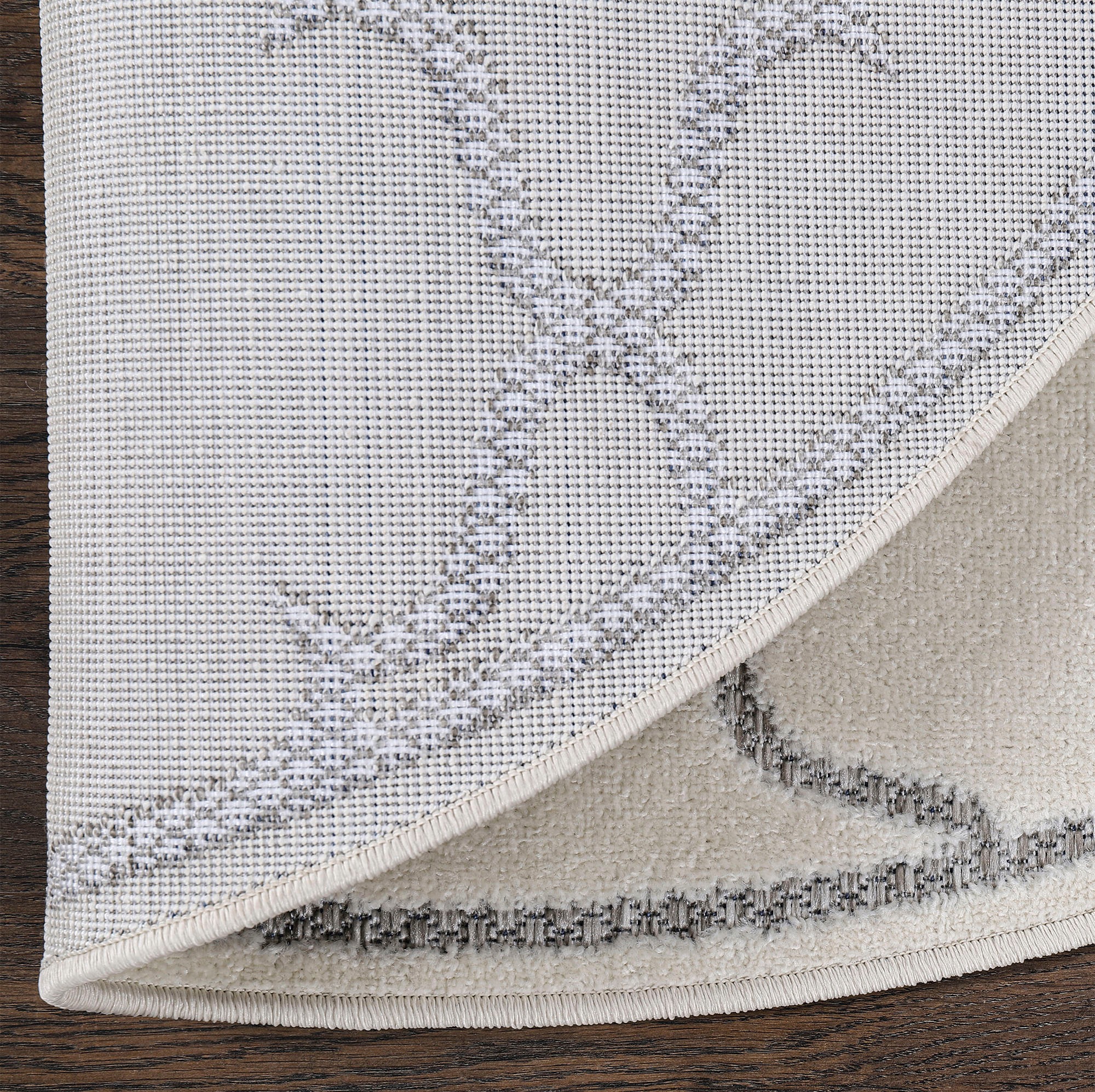 Sanat Teppich »Berlin«, rund, 6 mm Höhe, In -und Outdoor geeignet, robust und pflegeleicht