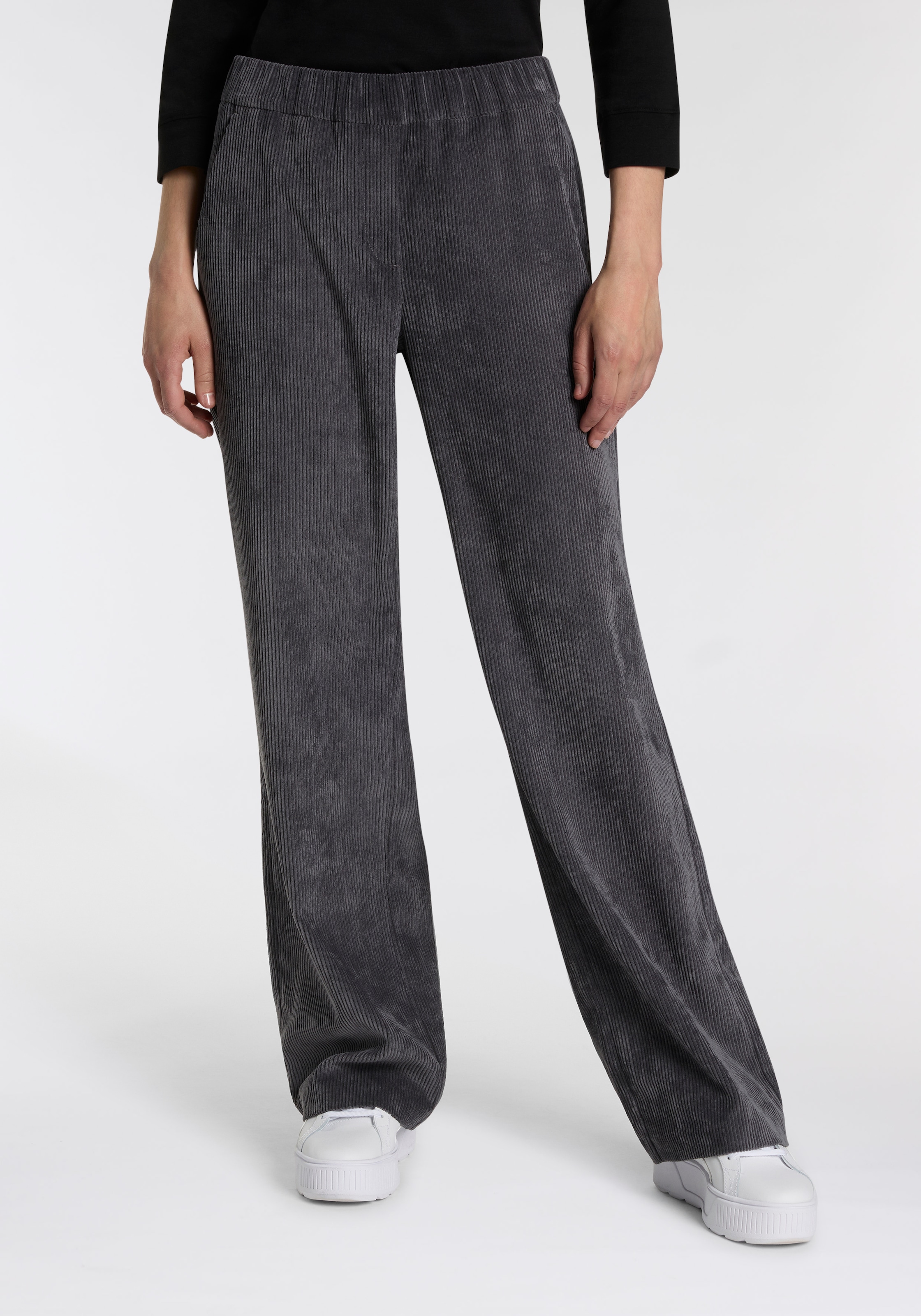 MAC Cordhose »CHIARA«  mit weitem Bein