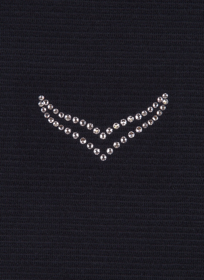 Trigema Sweatjacke »TRIGEMA Jacke mit funkelnden Strass-Steinen« 1 Stk.