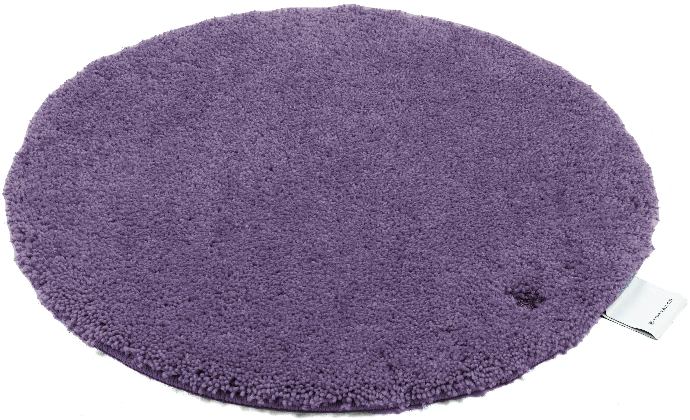 TOM TAILOR Badematte »Cozy Bath UNI«, rutschhemmend beschichtet, fußbodenheizungsgeeignet, Badteppich, Uni Farben, rechteckig, rund und oval erhältlich