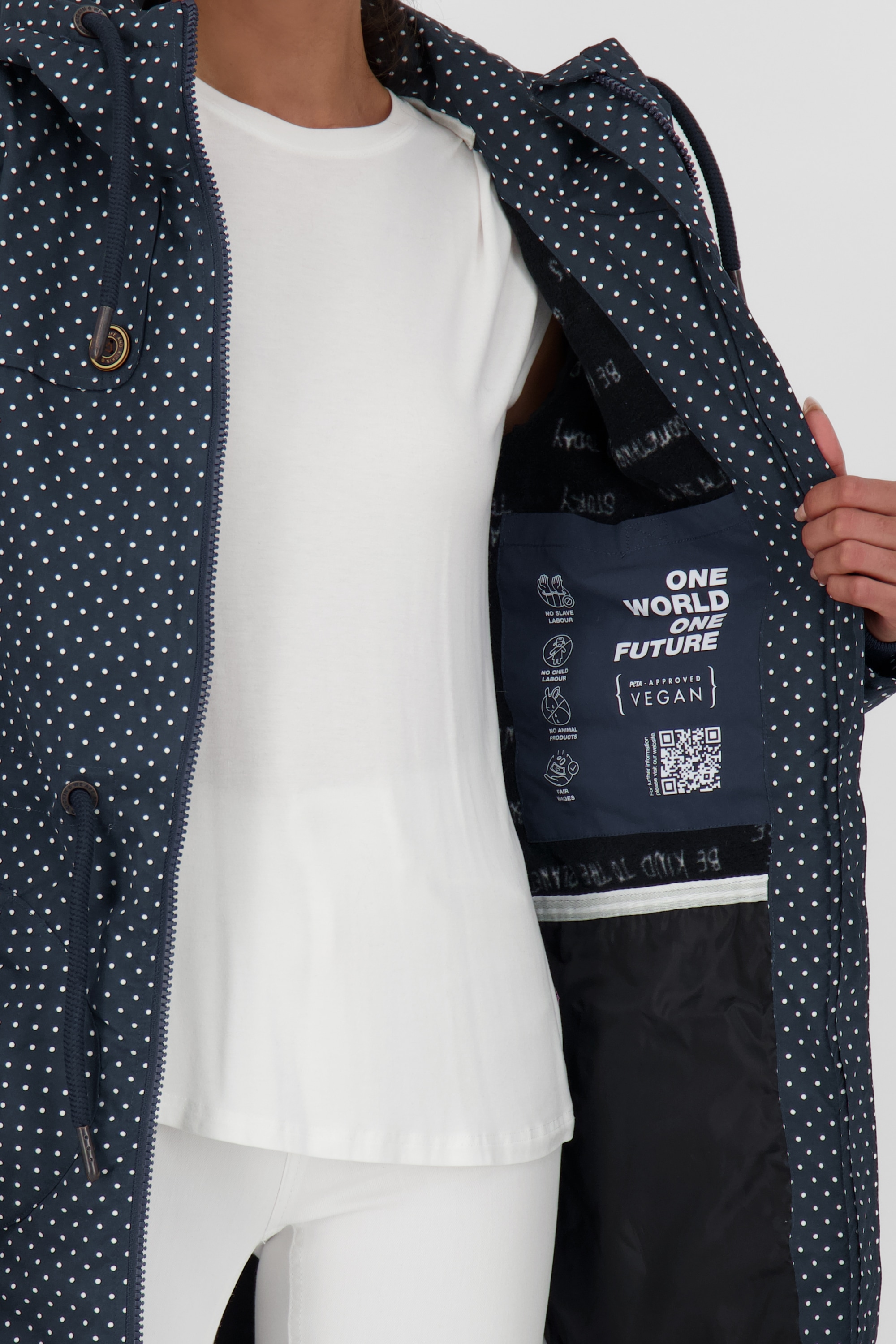 Alife & Kickin Winterjacke »Damen KarlottiAK A«