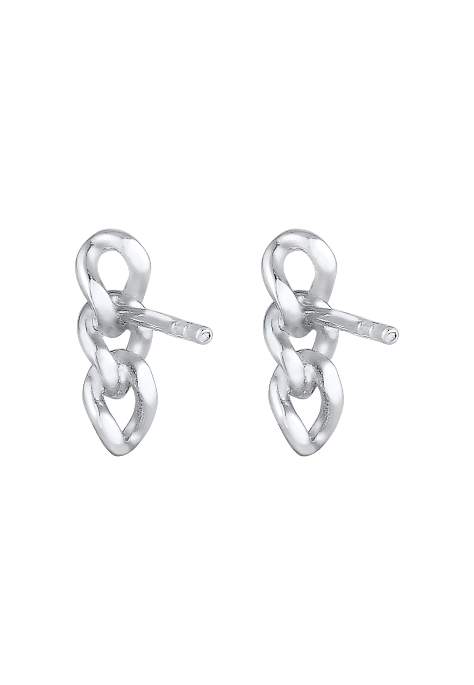 Elli Paar Ohrstecker »Hänger Panzerkette Trend Blogger Cool 925 Silber«