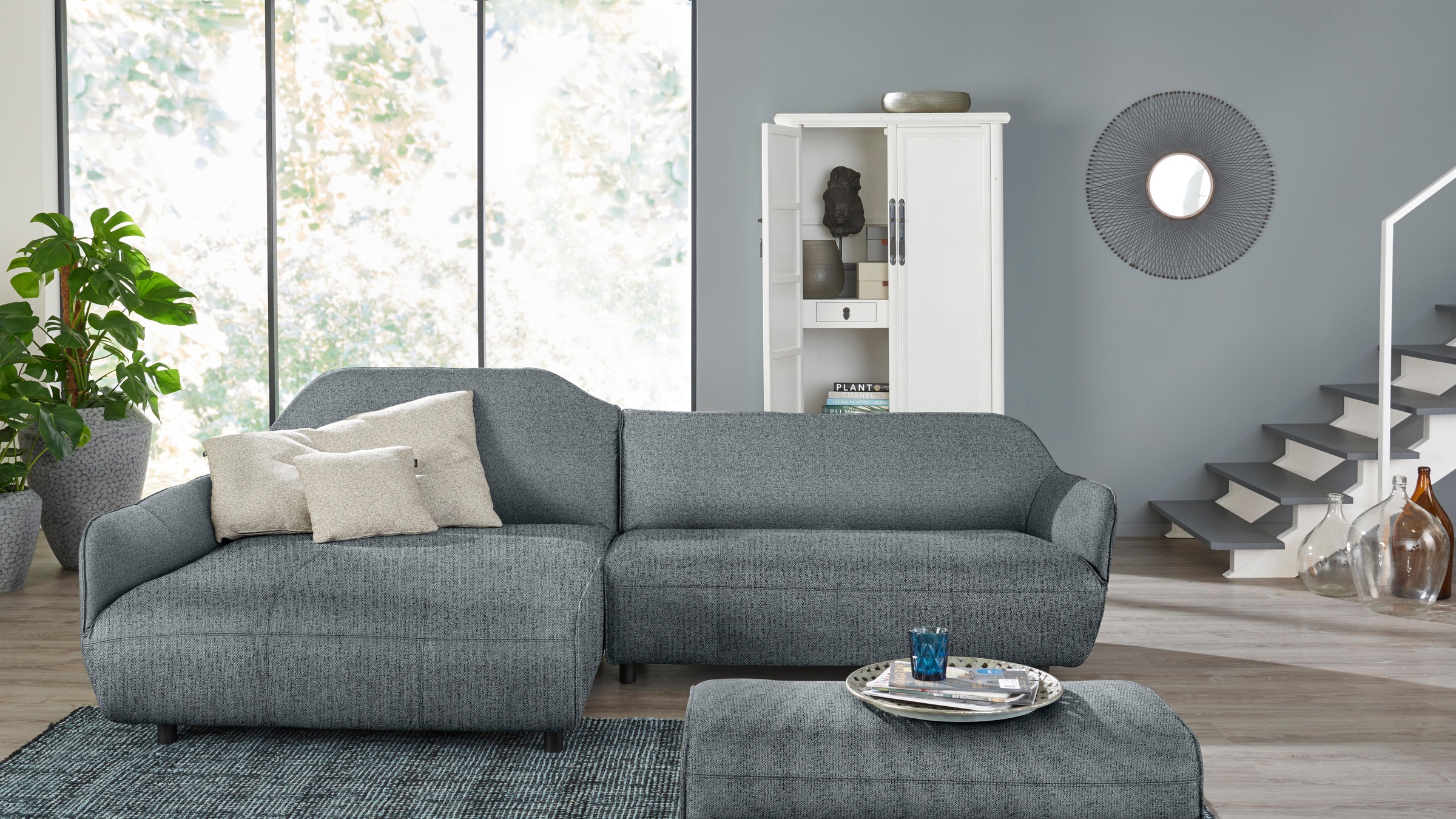 Creation BY ROLF BENZ Ecksofa »CR.480, Designecksofa, L-Form«, Wahlweise au günstig online kaufen