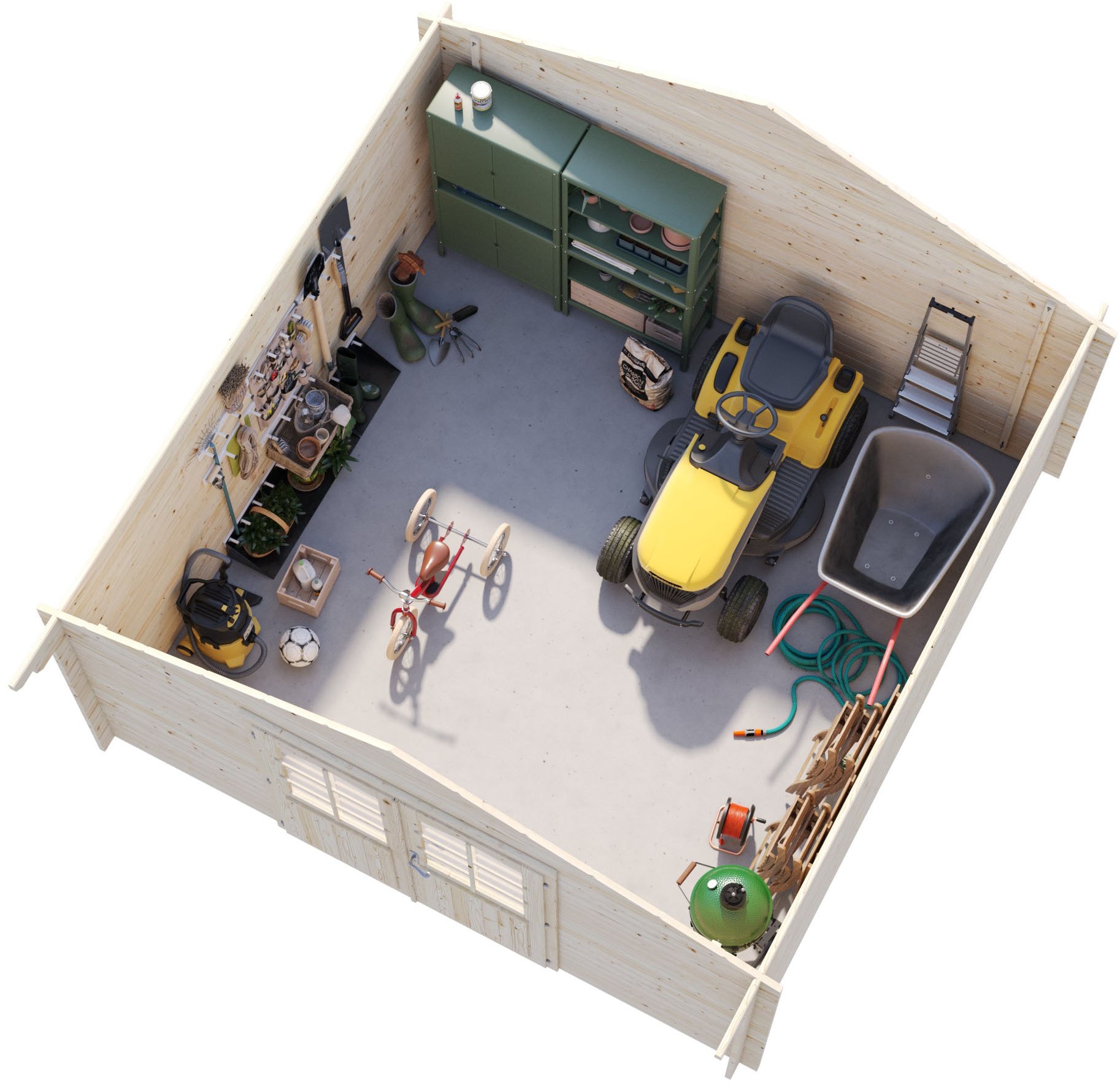 Palmako Gartenhaus »Lotta« verschiedene Farben