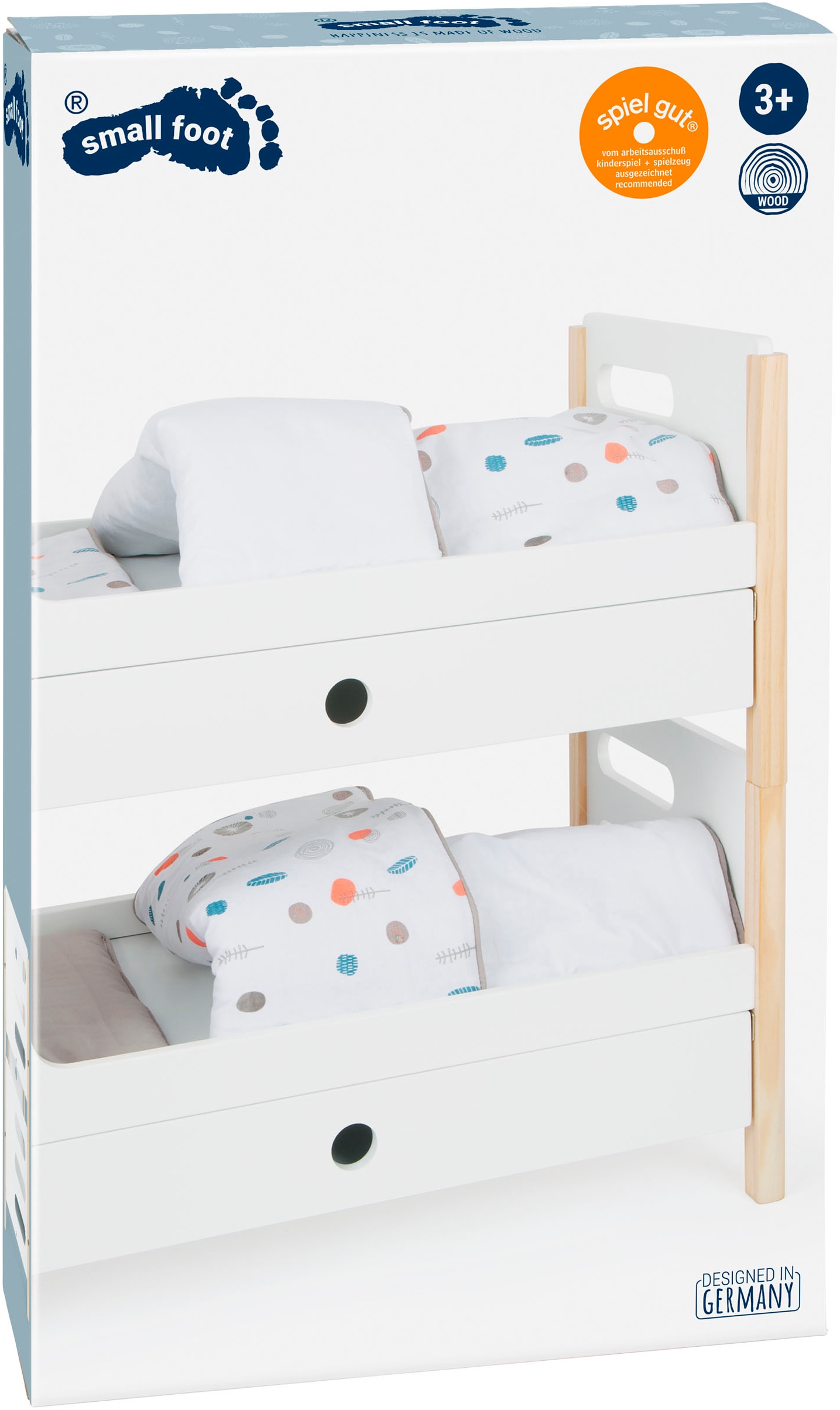Small Foot Puppenbett »Puppenhochbett Little Button«