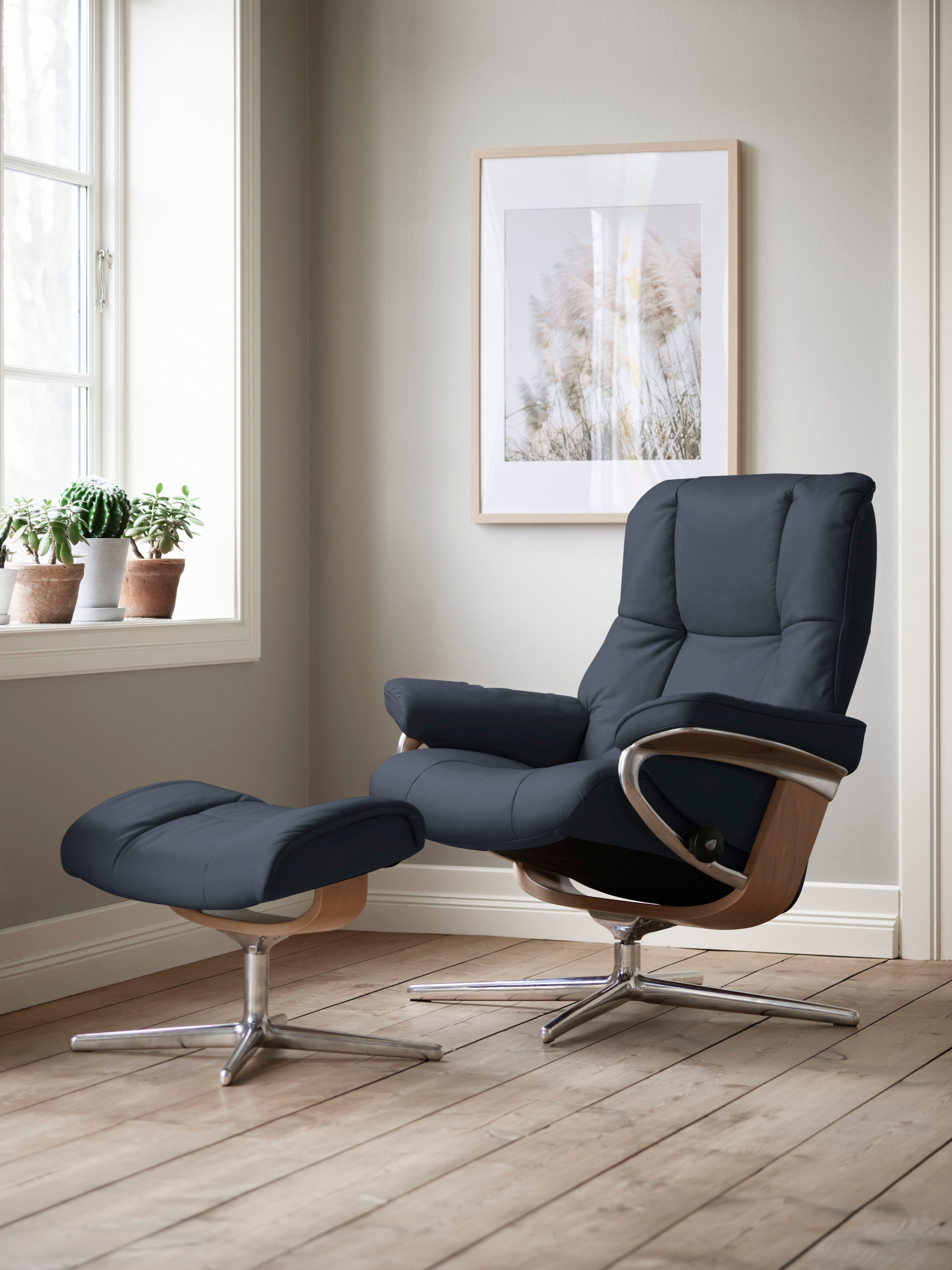 Stressless® Relaxsessel »Mayfair«, (Set, Relaxsessel mit Hocker), mit Hocke günstig online kaufen