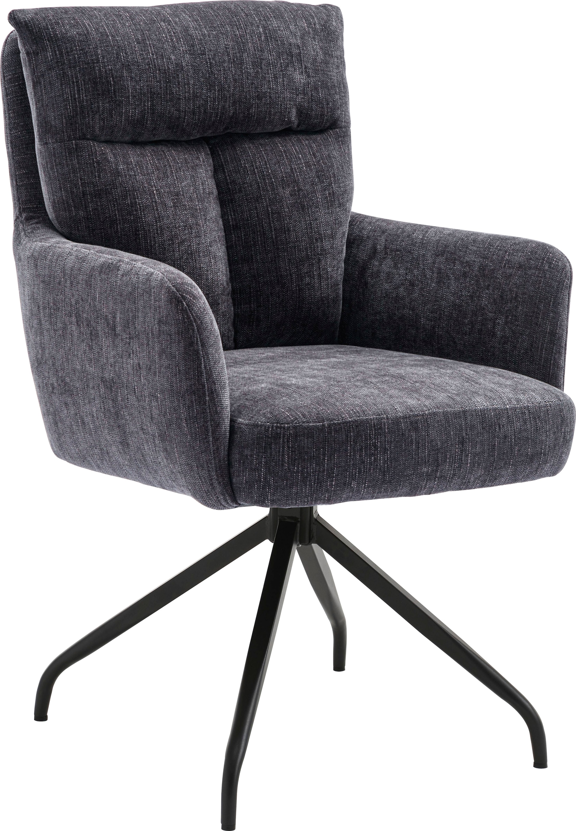 Home affaire Esszimmerstuhl »Monaco, TOPSELLER!«, (Set), 2 St., Boucle, verschiedene Gestelle wählbar, Belastbar bis 120 Kg