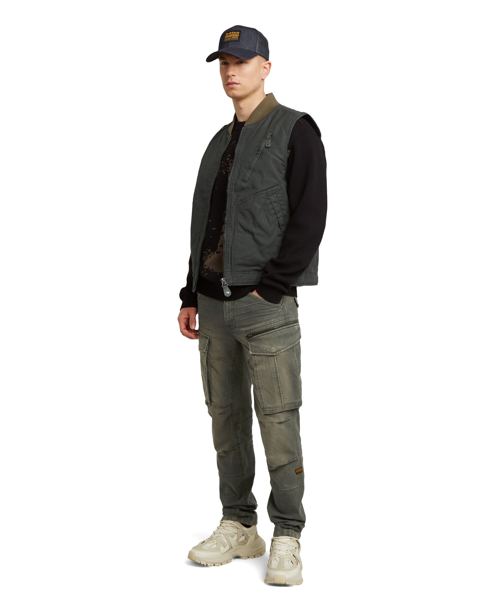 G-STAR Softshellweste »Duty Canvas Weste«