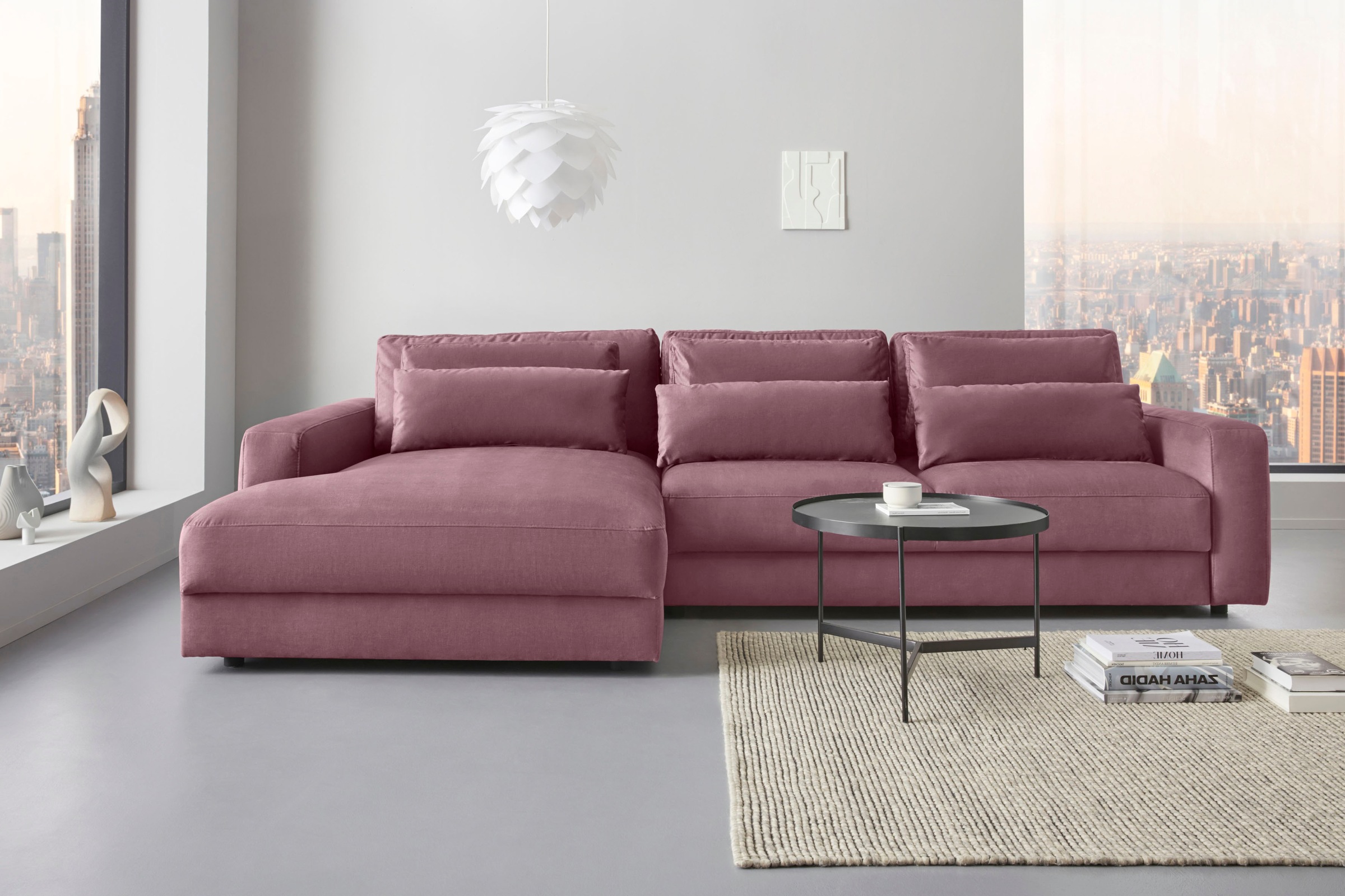 Home affaire Ecksofa »Bloomfield, bequem und elegant, OTTOs Choice, Breite günstig online kaufen