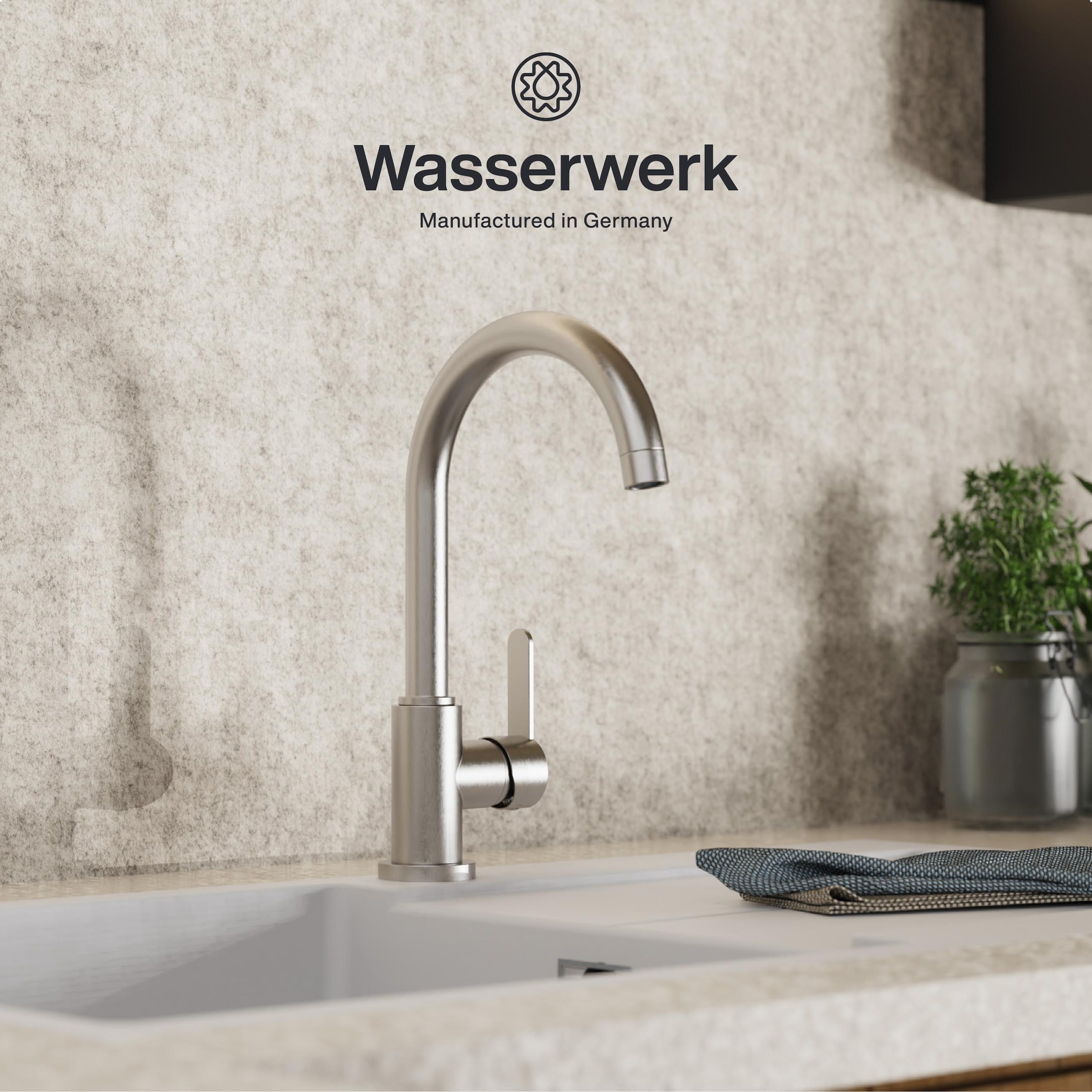 WASSERWERK Spültischarmatur »WK 5, Wasserhahn, Küche, Einhebelmischer«