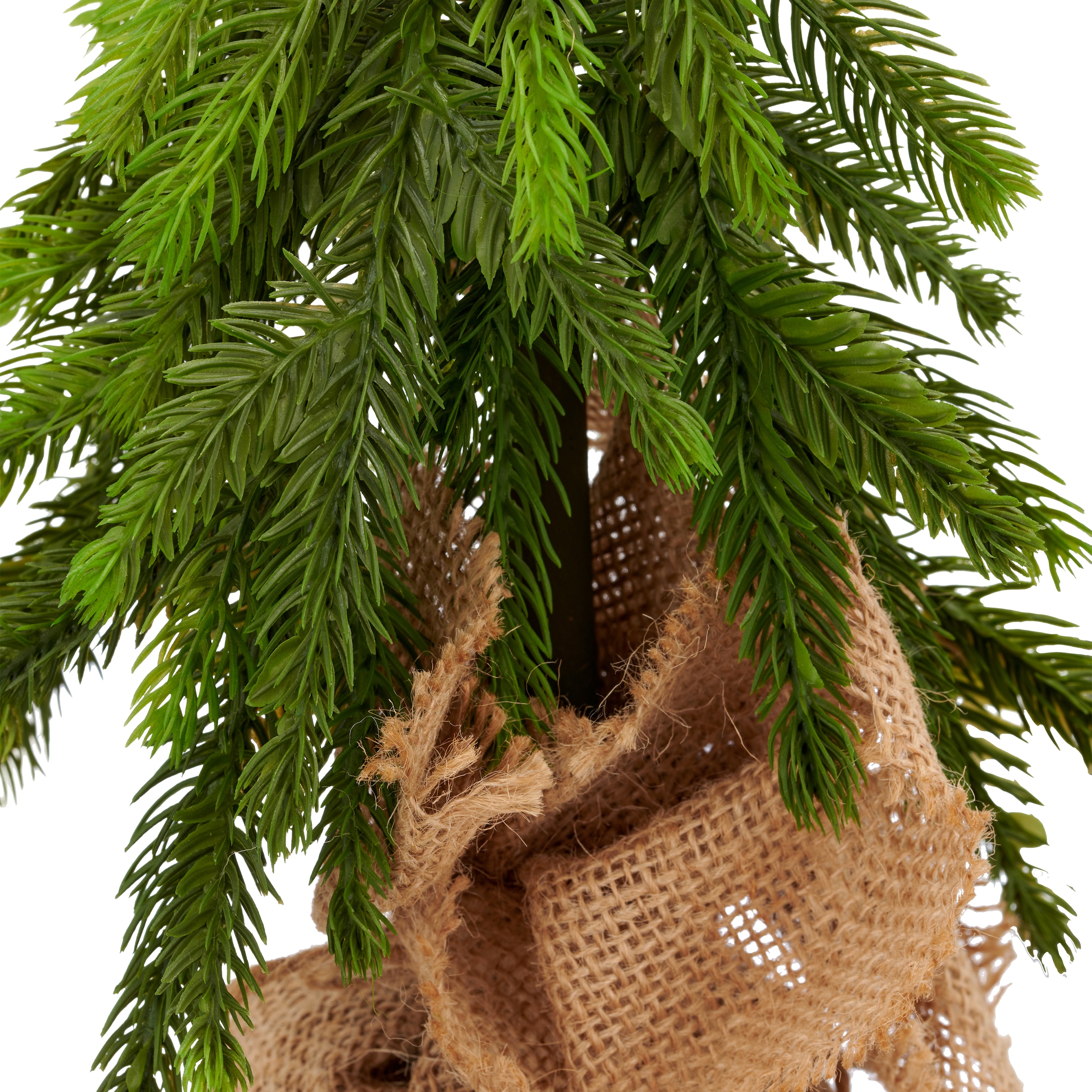 Creativ green Winterliche Kunstpflanze »Tannenbäumchen« im Set aus 2 Größen