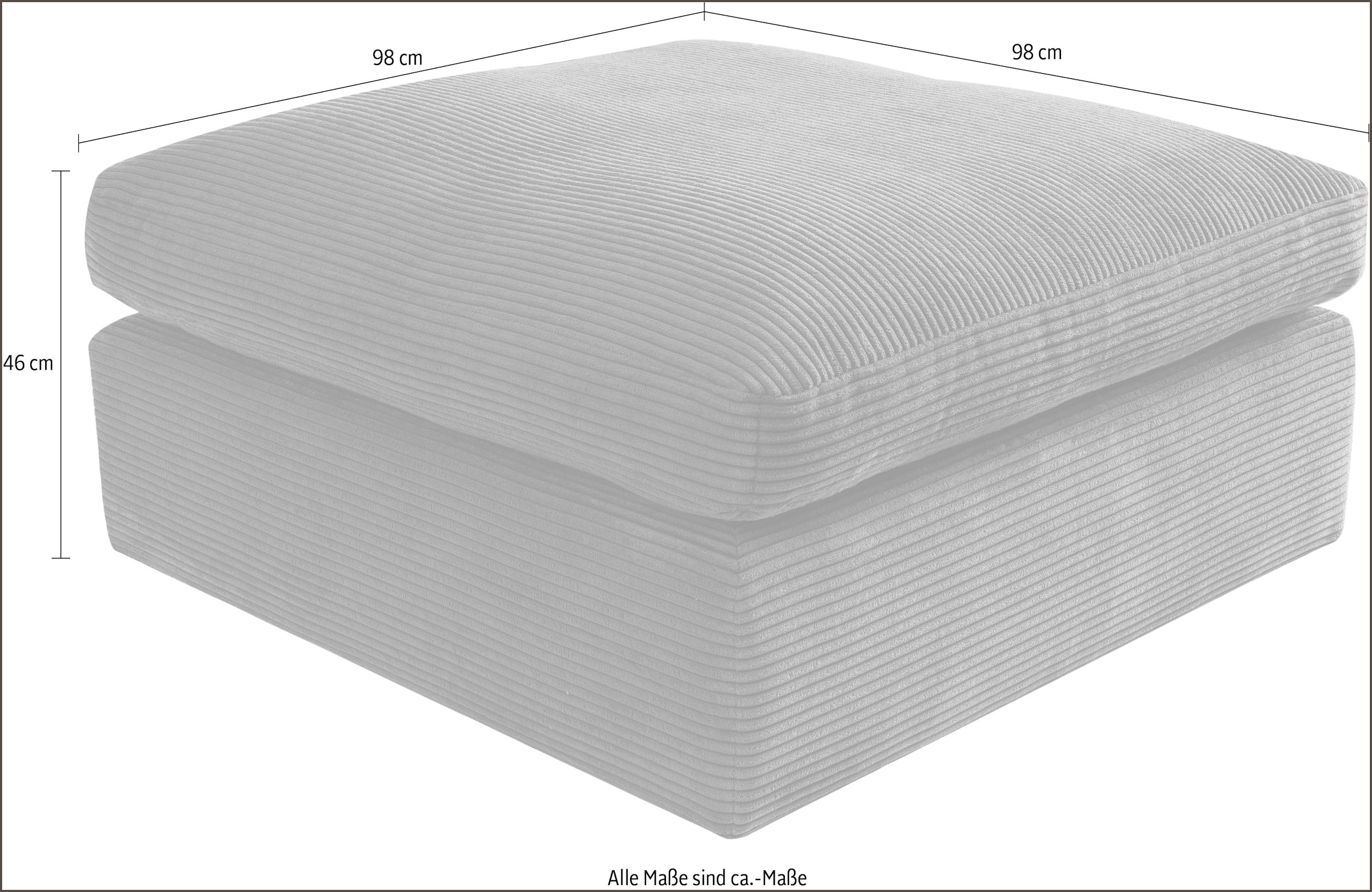 alina Hocker »Sandy«, 98 cm breit und 98 cm tief