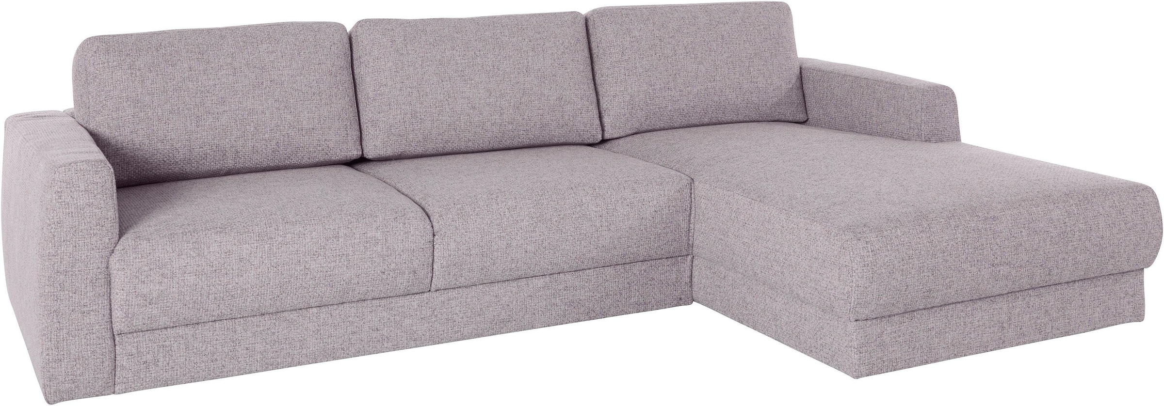 andas Ecksofa »Hobro L-Form«, in 3 Bezugsqualitäten in vielen Farben, Desig günstig online kaufen