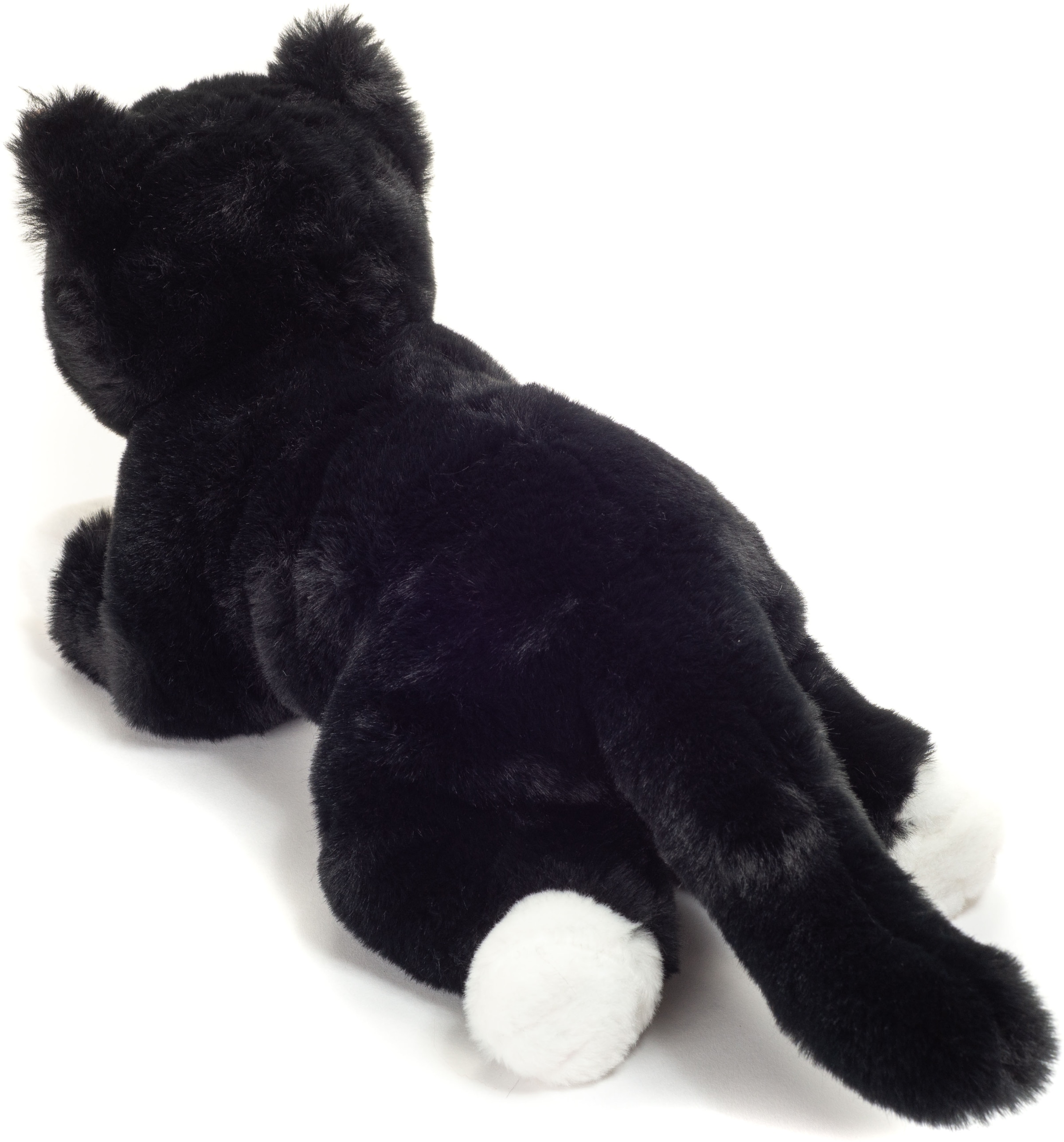 Teddy Hermann® Kuscheltier »Schlenkerkatze schwarz 30 cm«, zum Teil aus recyceltem Material