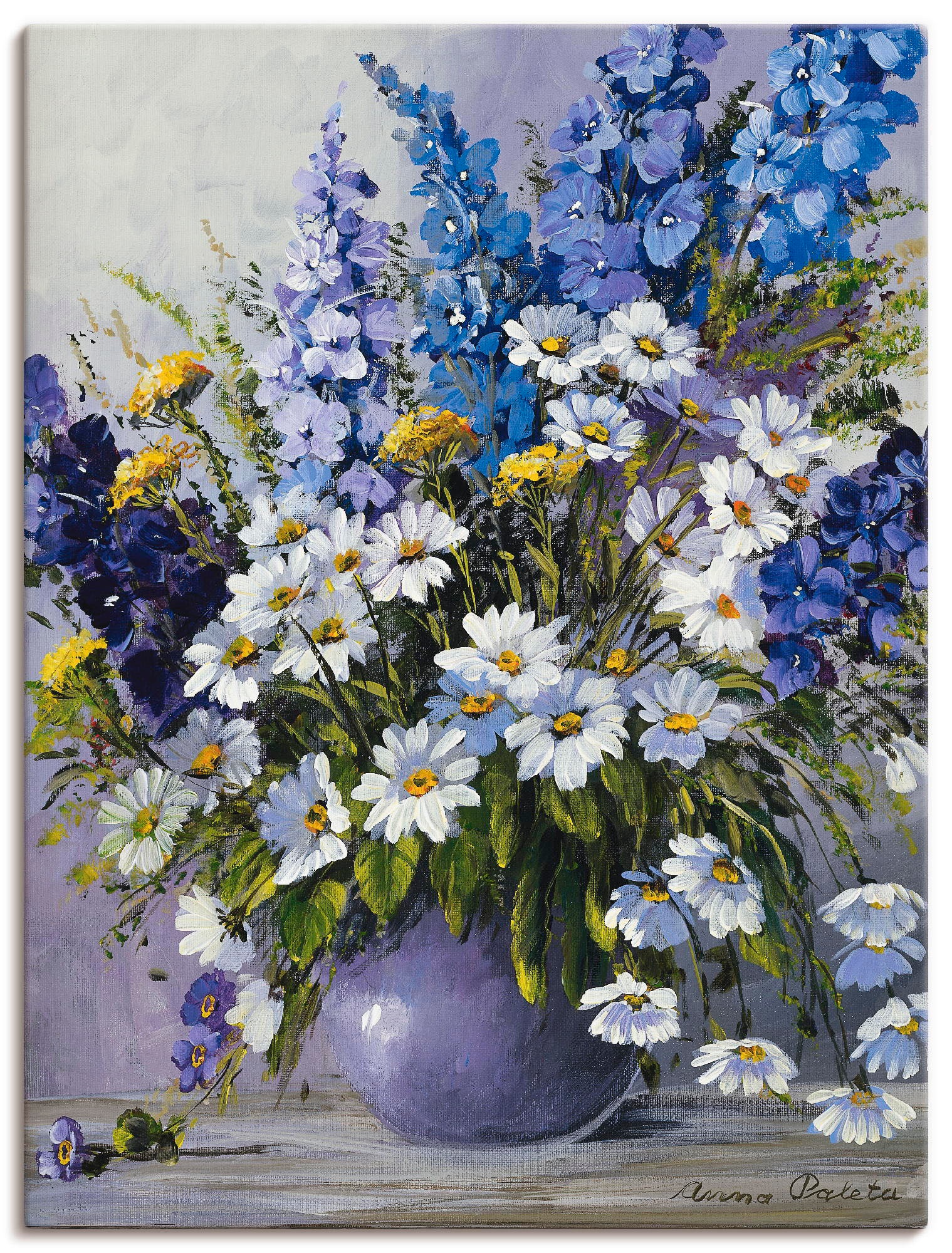 Artland Wandbild »Rittersporn«, Blumen, (1 St.), als Leinwandbild, Poster i günstig online kaufen